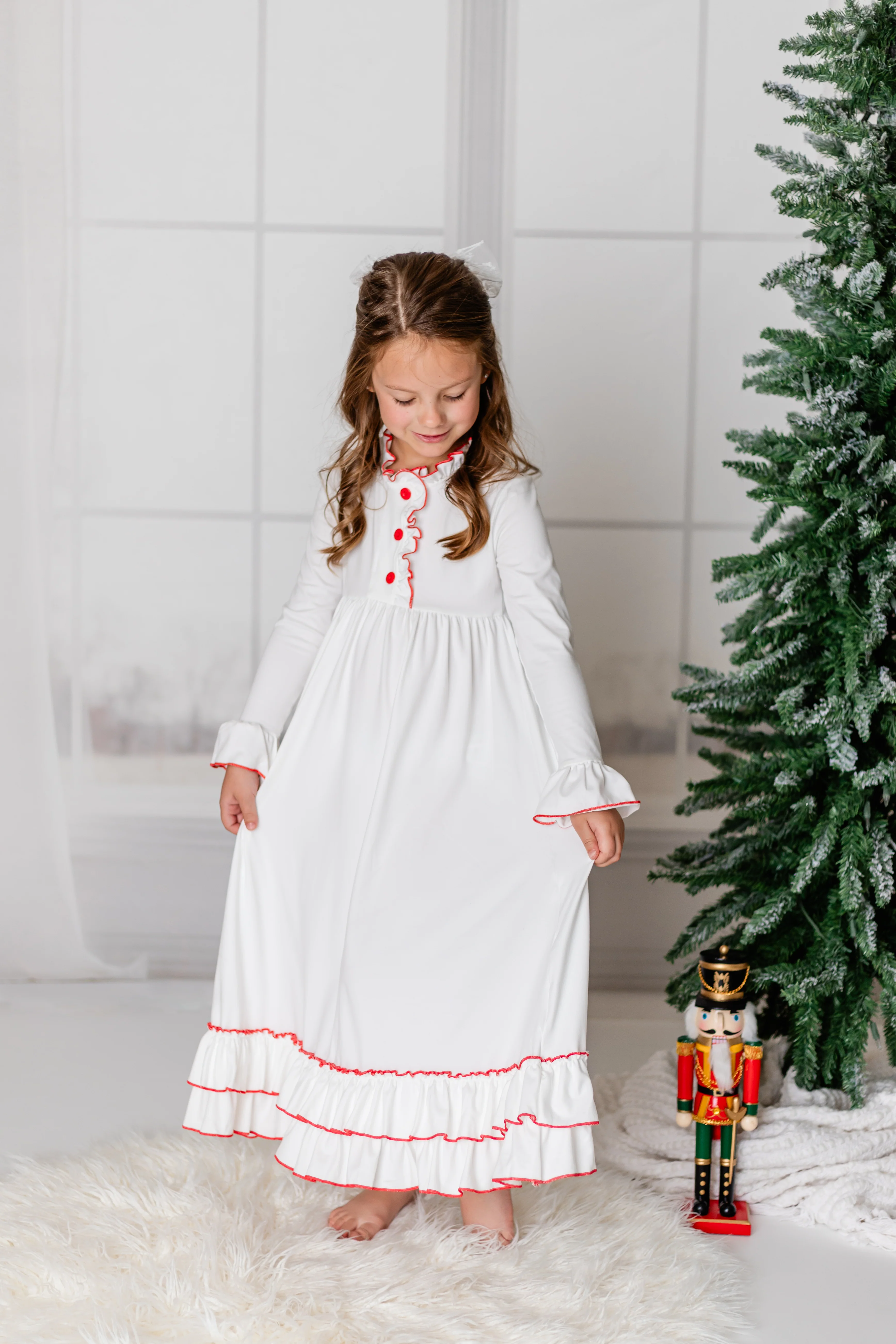 CLARA WHITE NIGHTGOWN