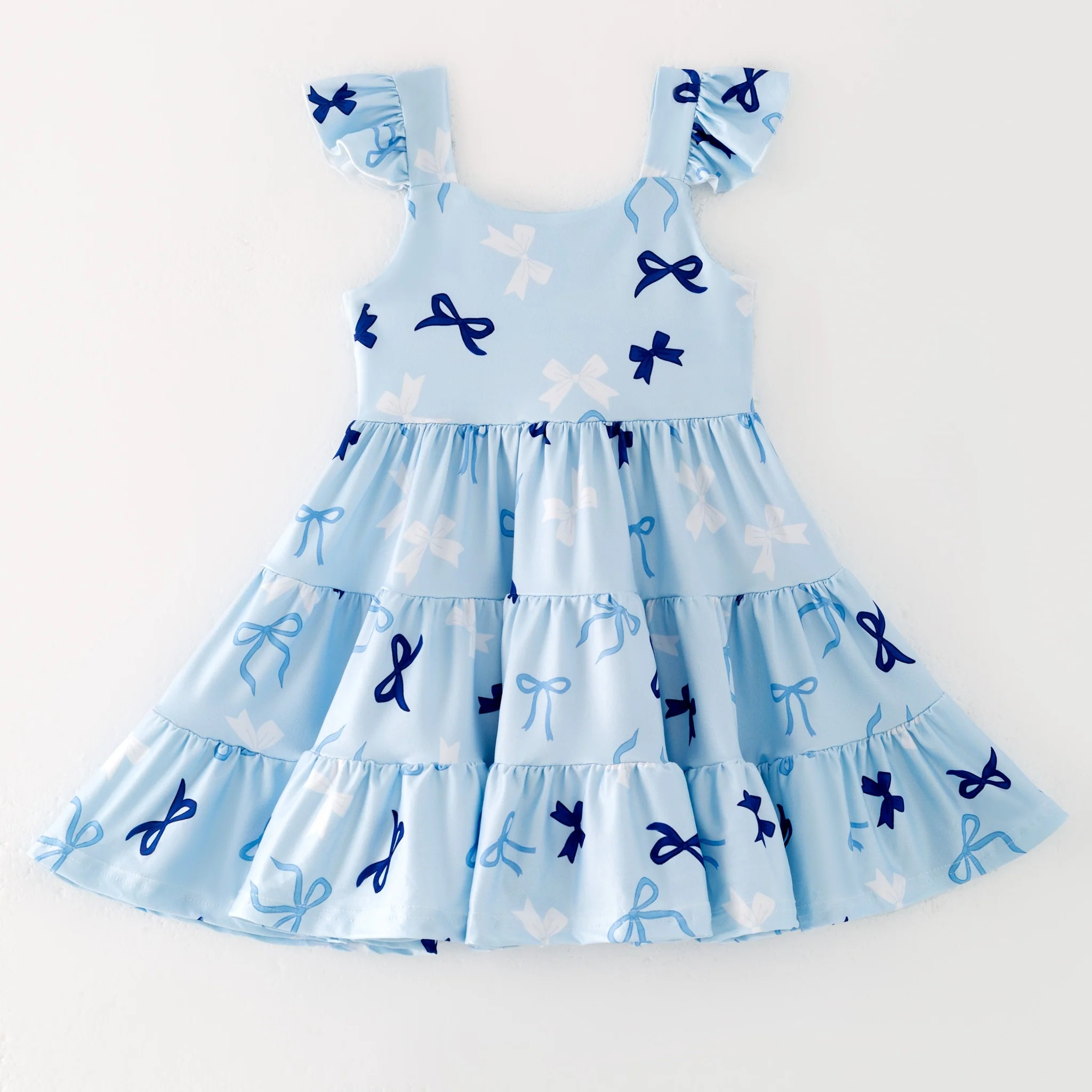 BLUE BOW DRESS