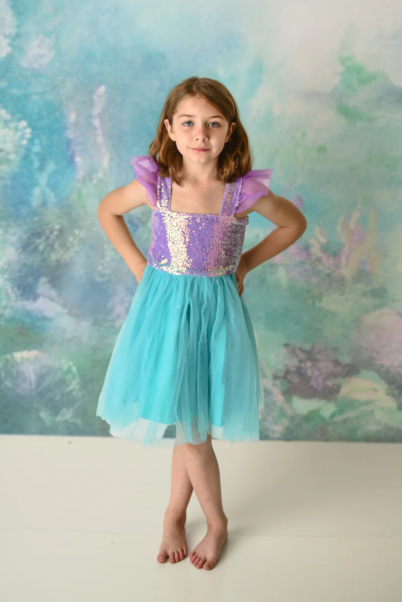 MERMAID SPARKLE  PRINCESS TUTU DRESS PRESALE