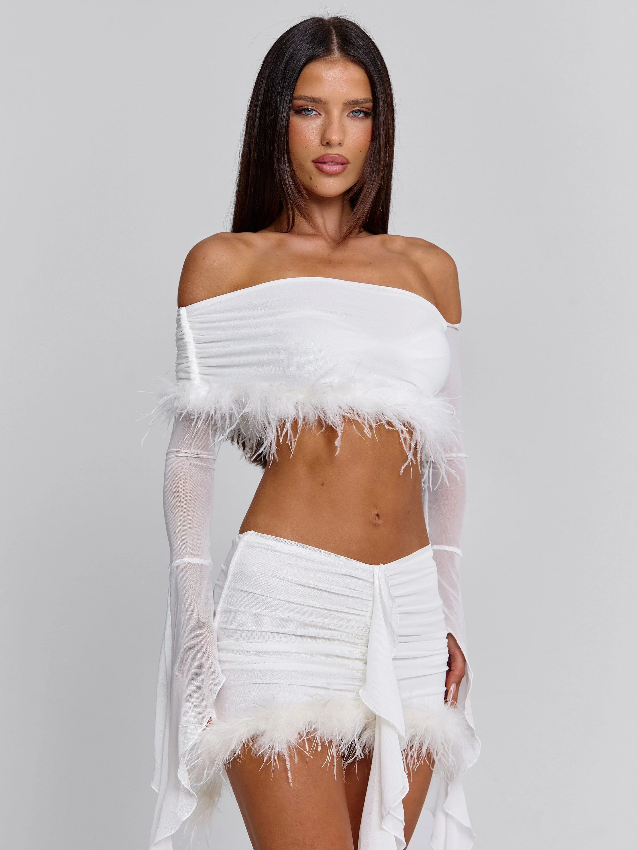 GILDA MINI SKIRT WHITE