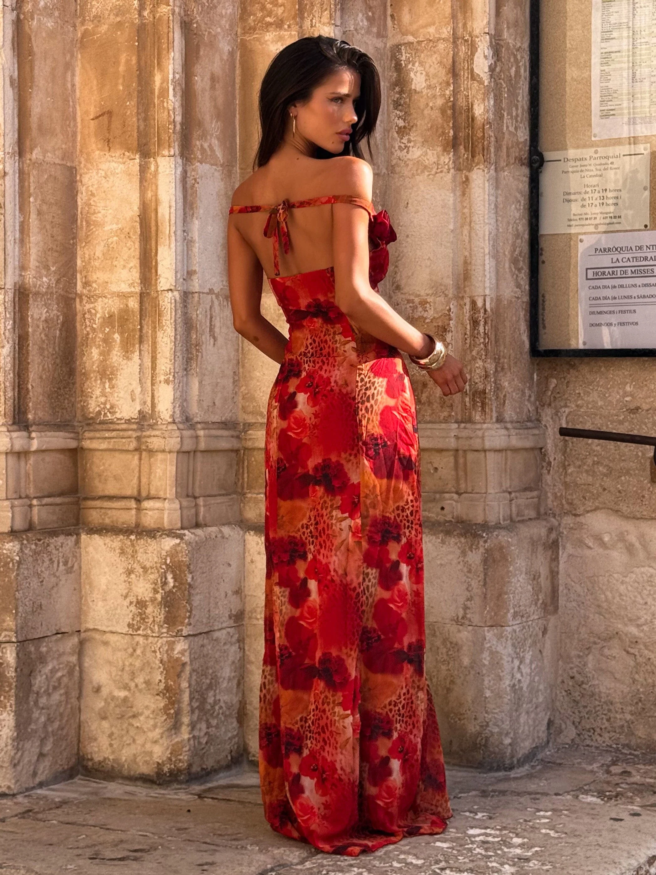 MAELLENIE MAXI DRESS ROSALIA