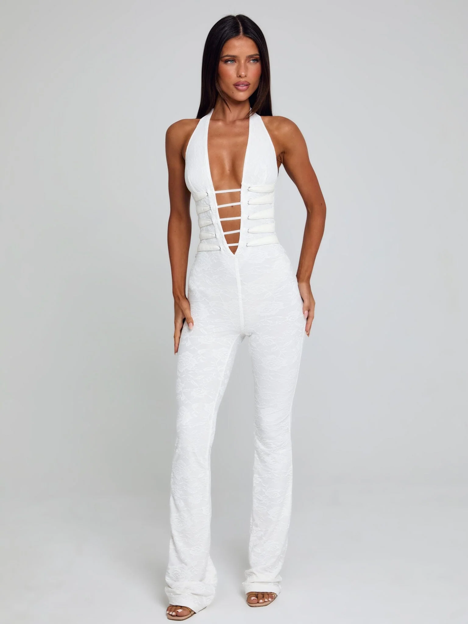 SAWYER JUMPSUIT WHITE
