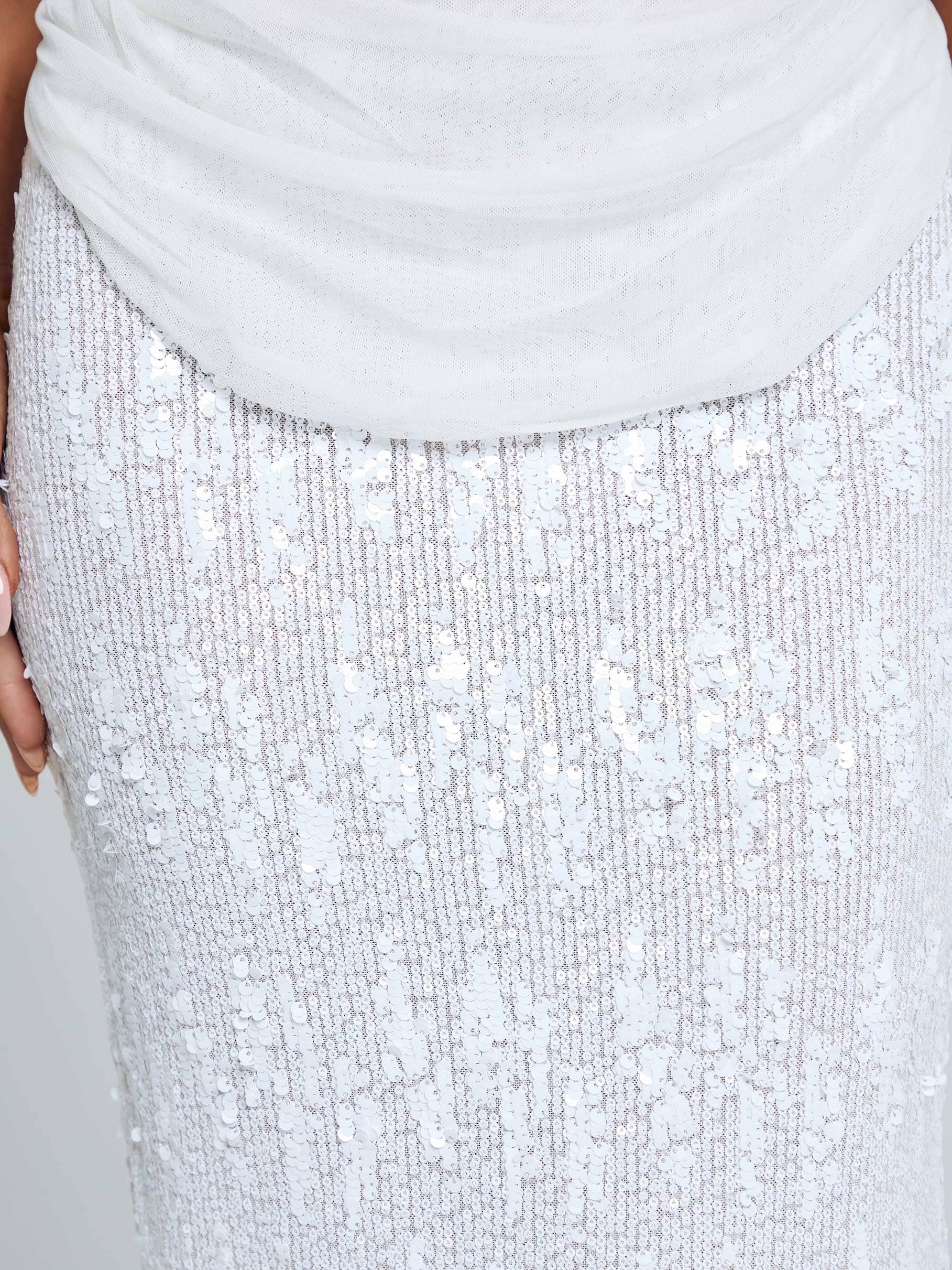 NIVA MAXI SKIRT WHITE