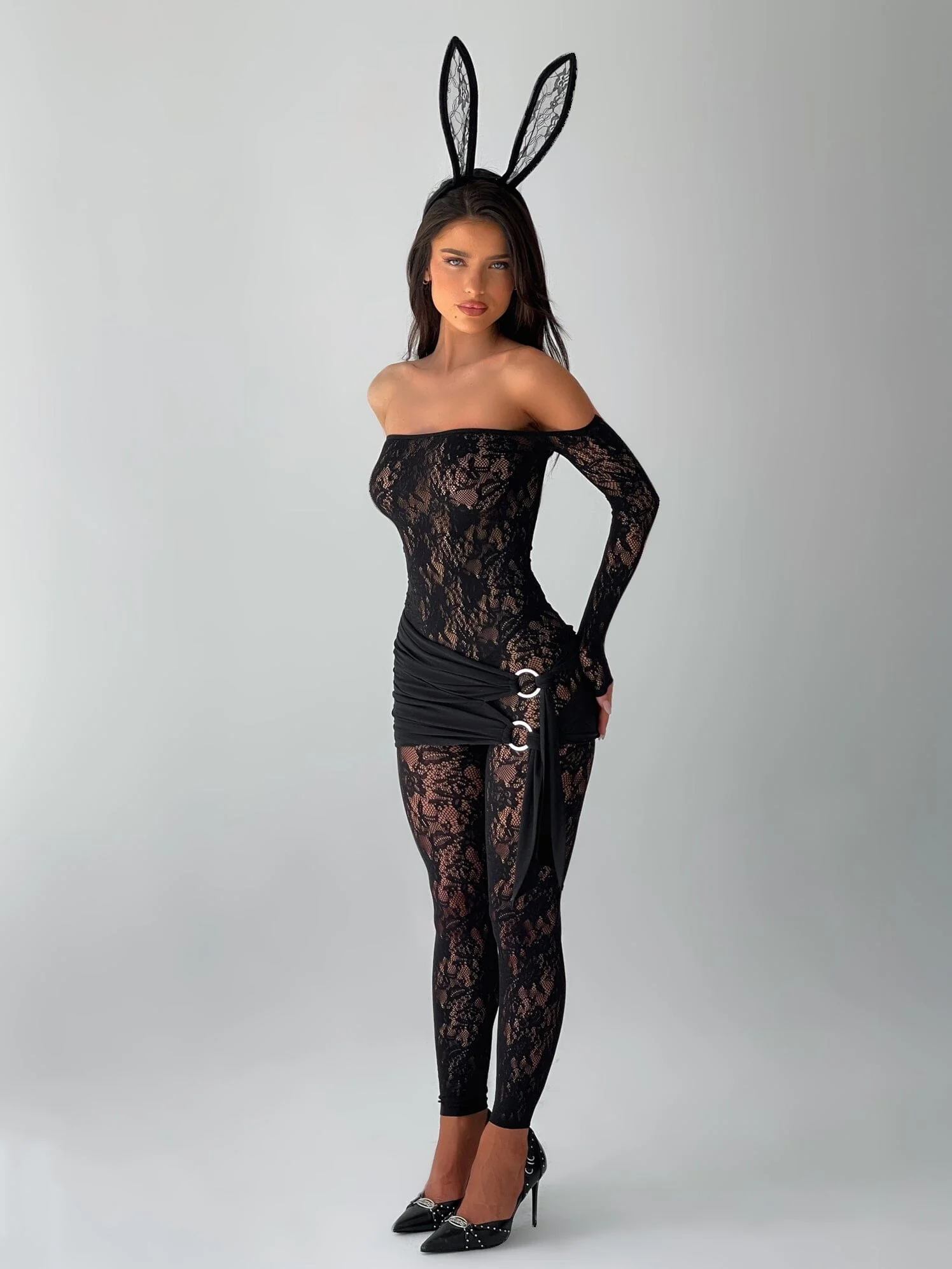 BRITTANY MINI SKIRT BLACK