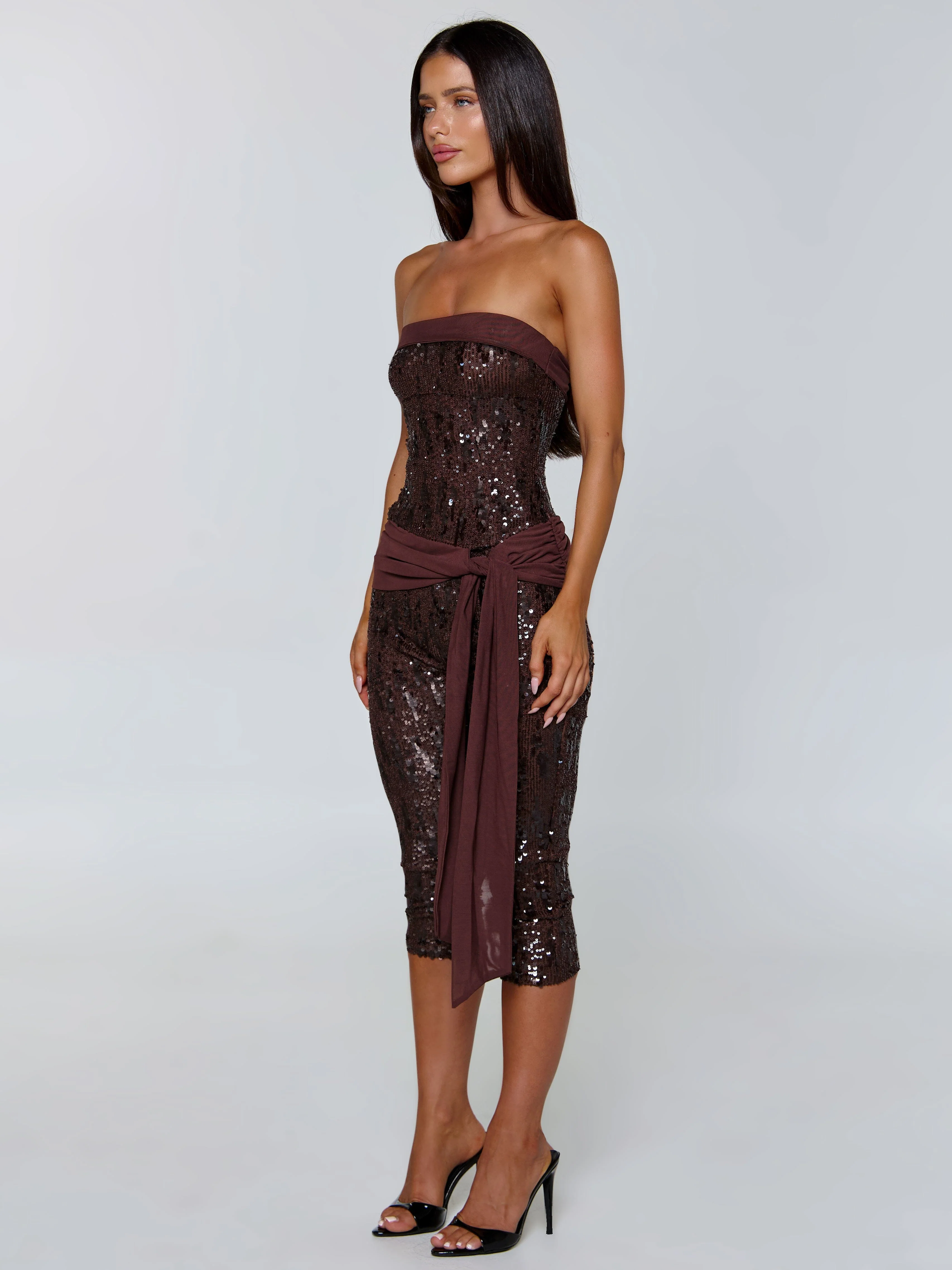 MARIELLA JUMPSUIT CHOCOLATE