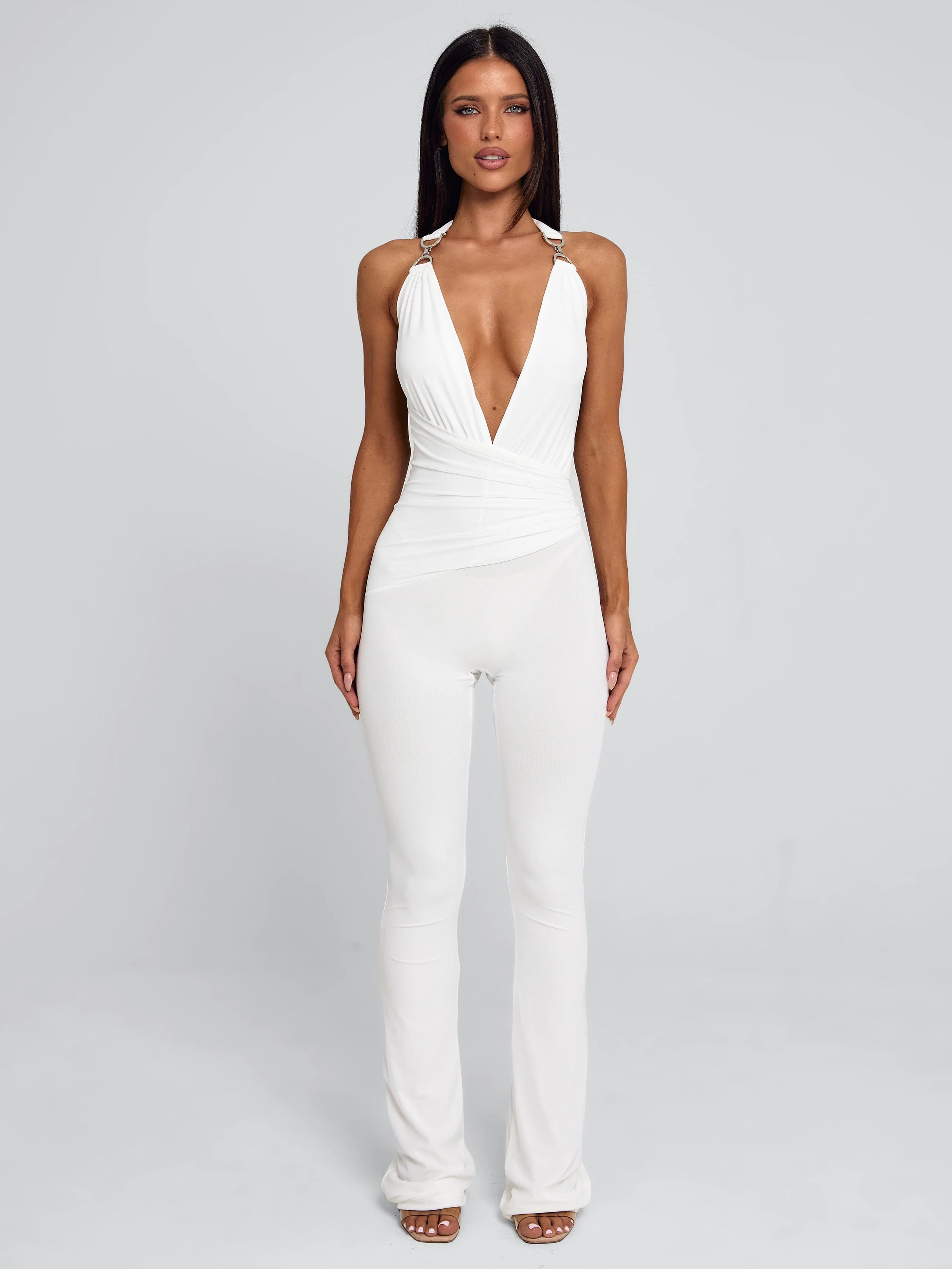 CARYS JUMPSUIT WHITE
