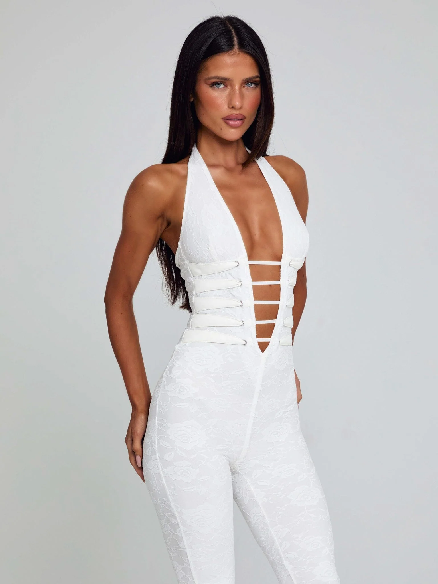 SAWYER JUMPSUIT WHITE