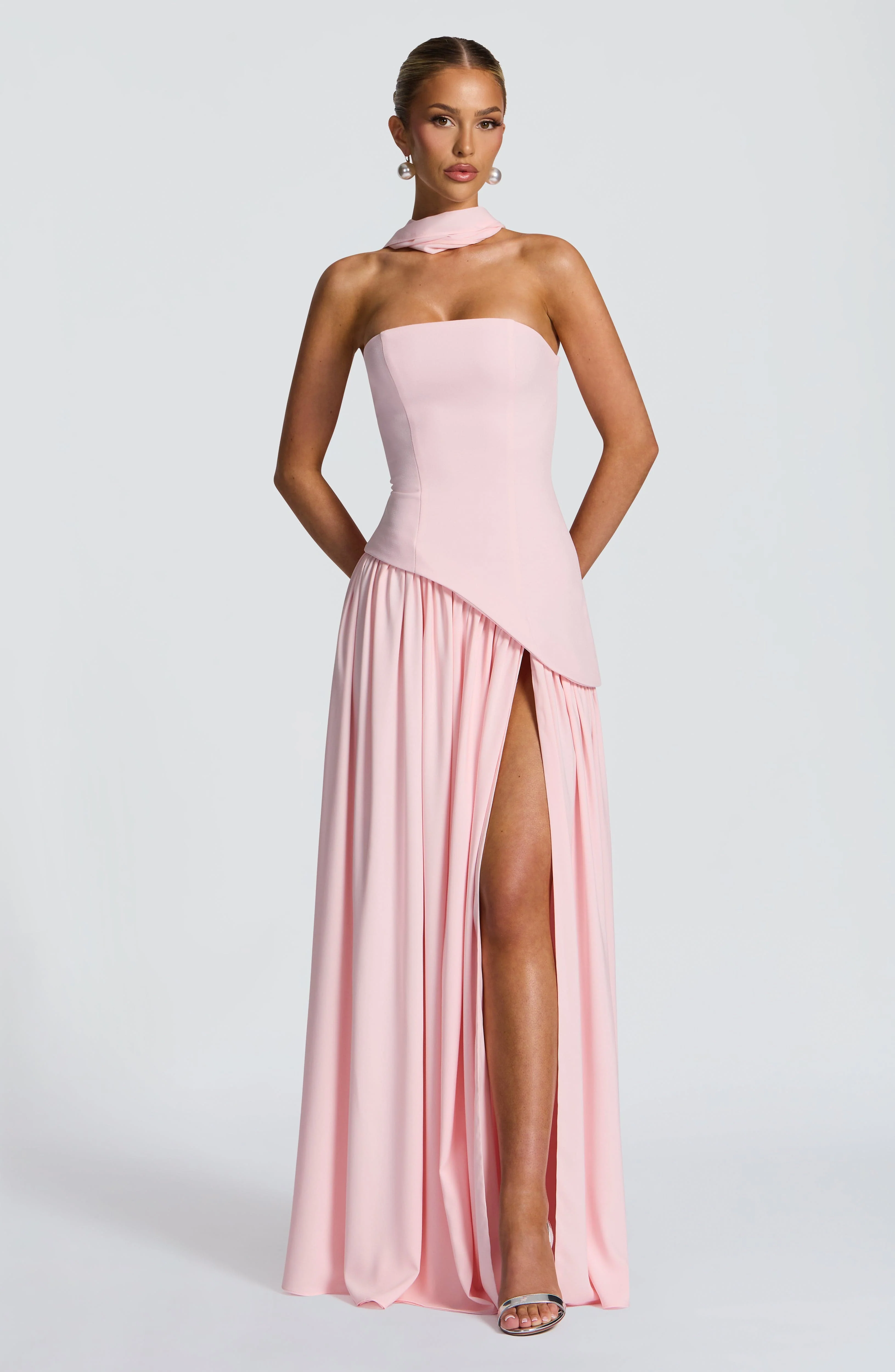 Maliyah Maxi Dress - Blush