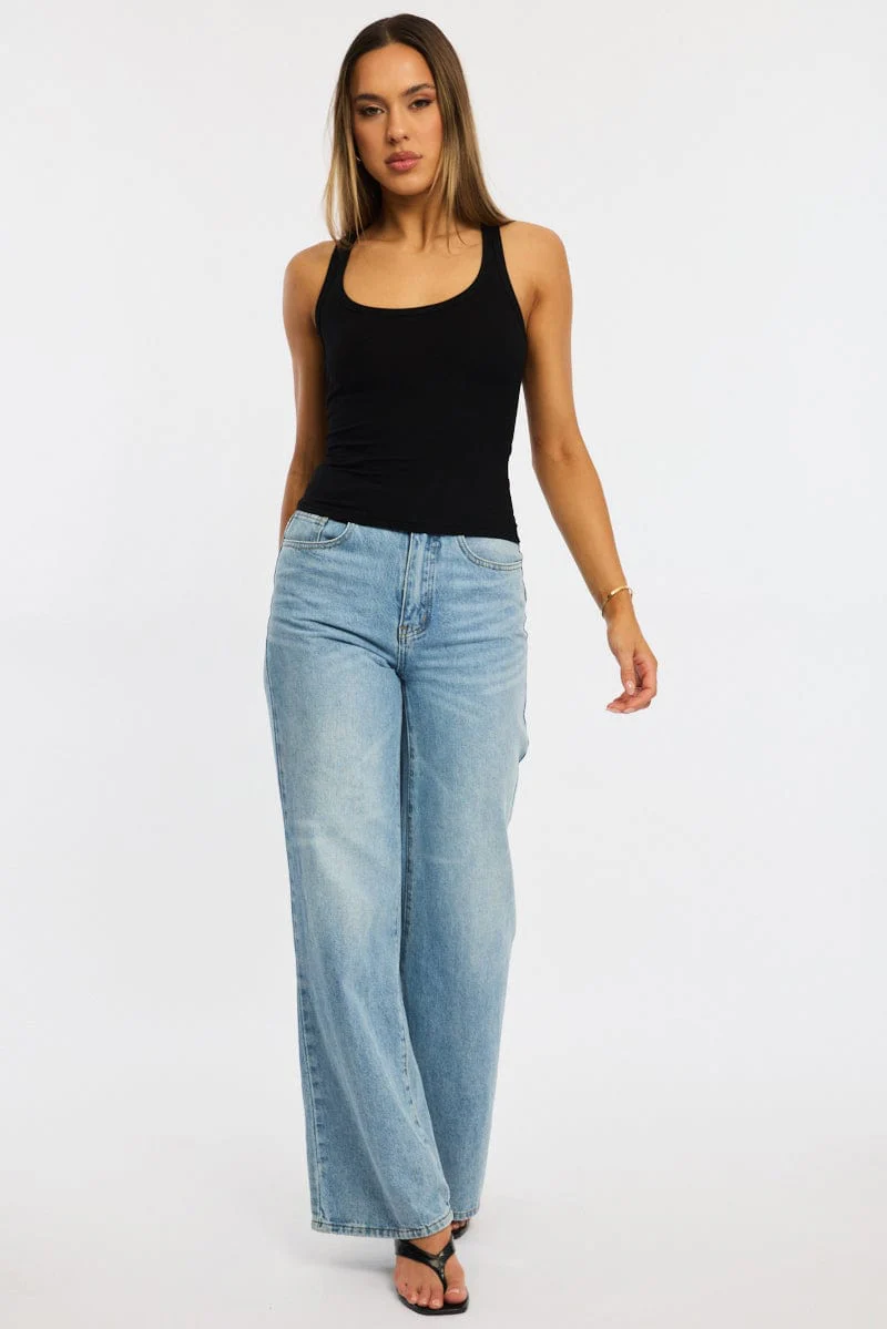 Black Tank Sleeveless