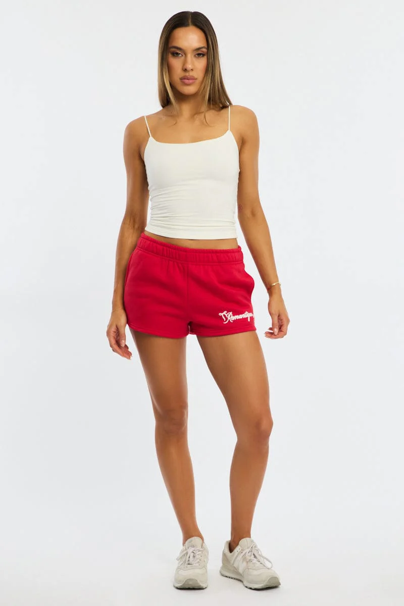 White Supersoft Singlet Double Layer