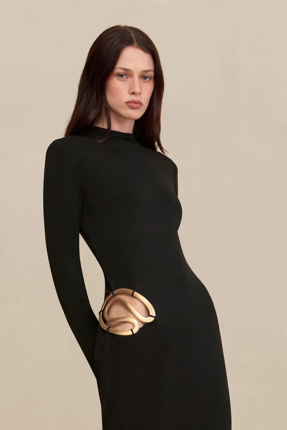 JACENTA GOWN - BLACK