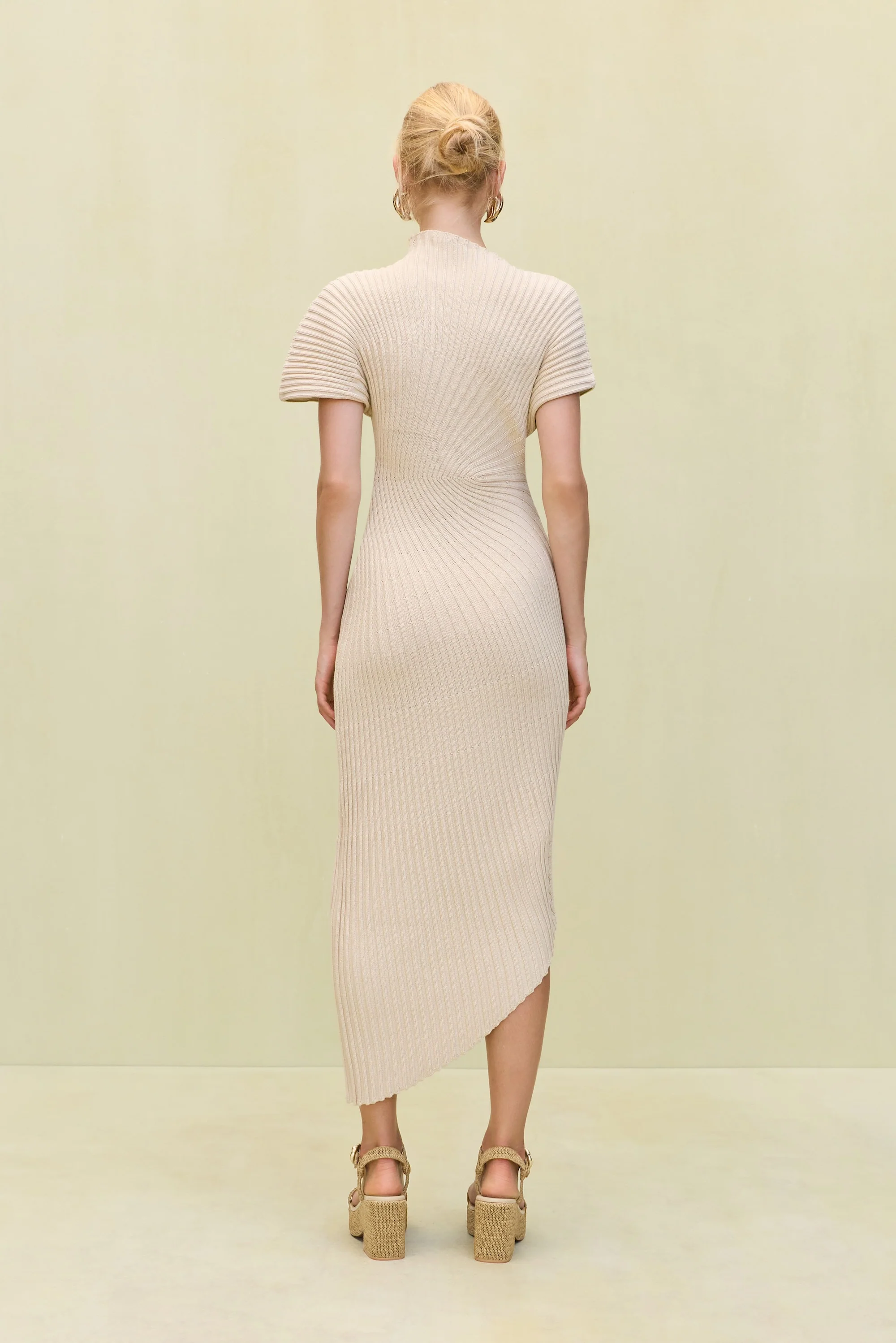 CHRYSTA KNIT DRESS - BEACH