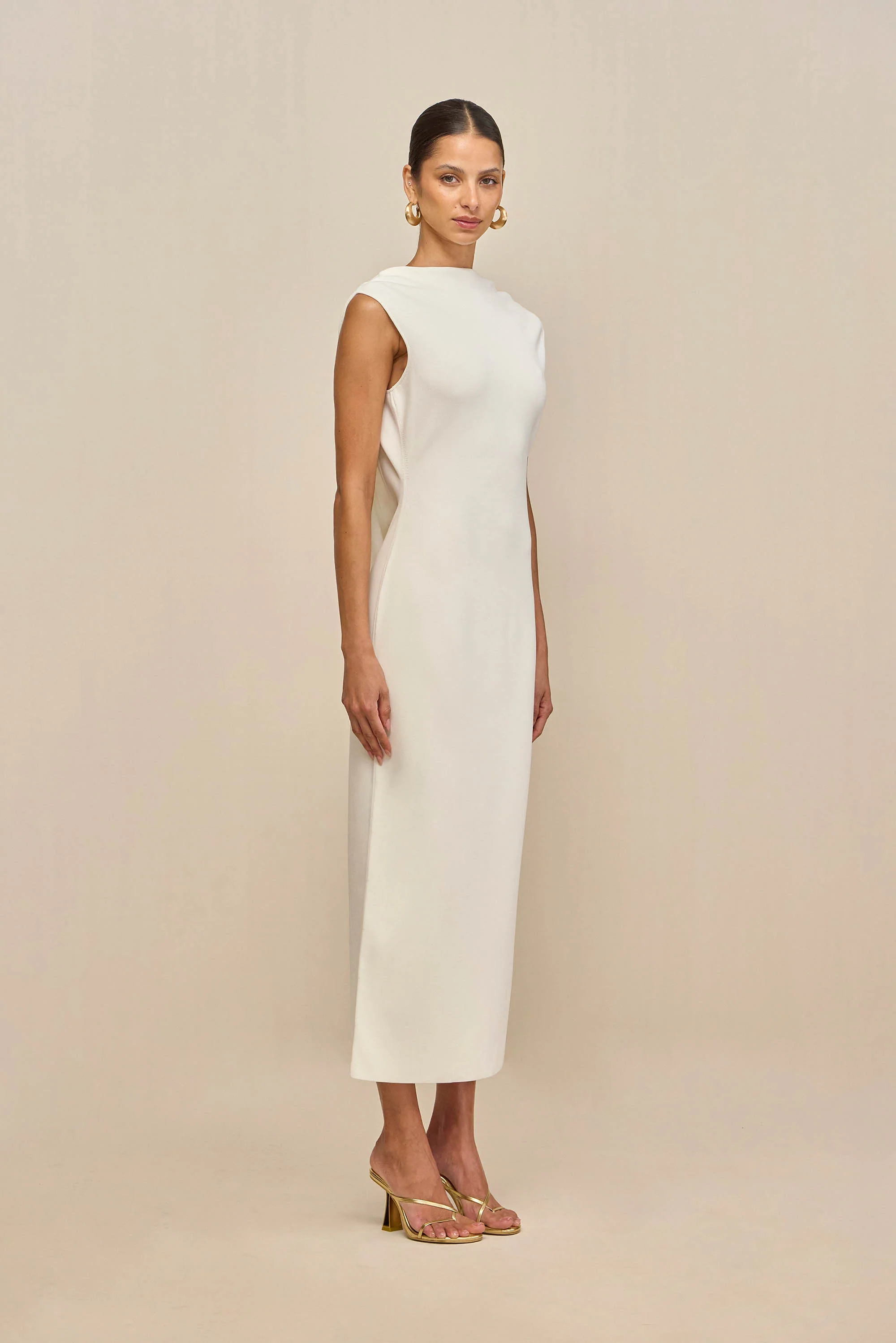 DEIRDRA DRESS - OFF WHITE