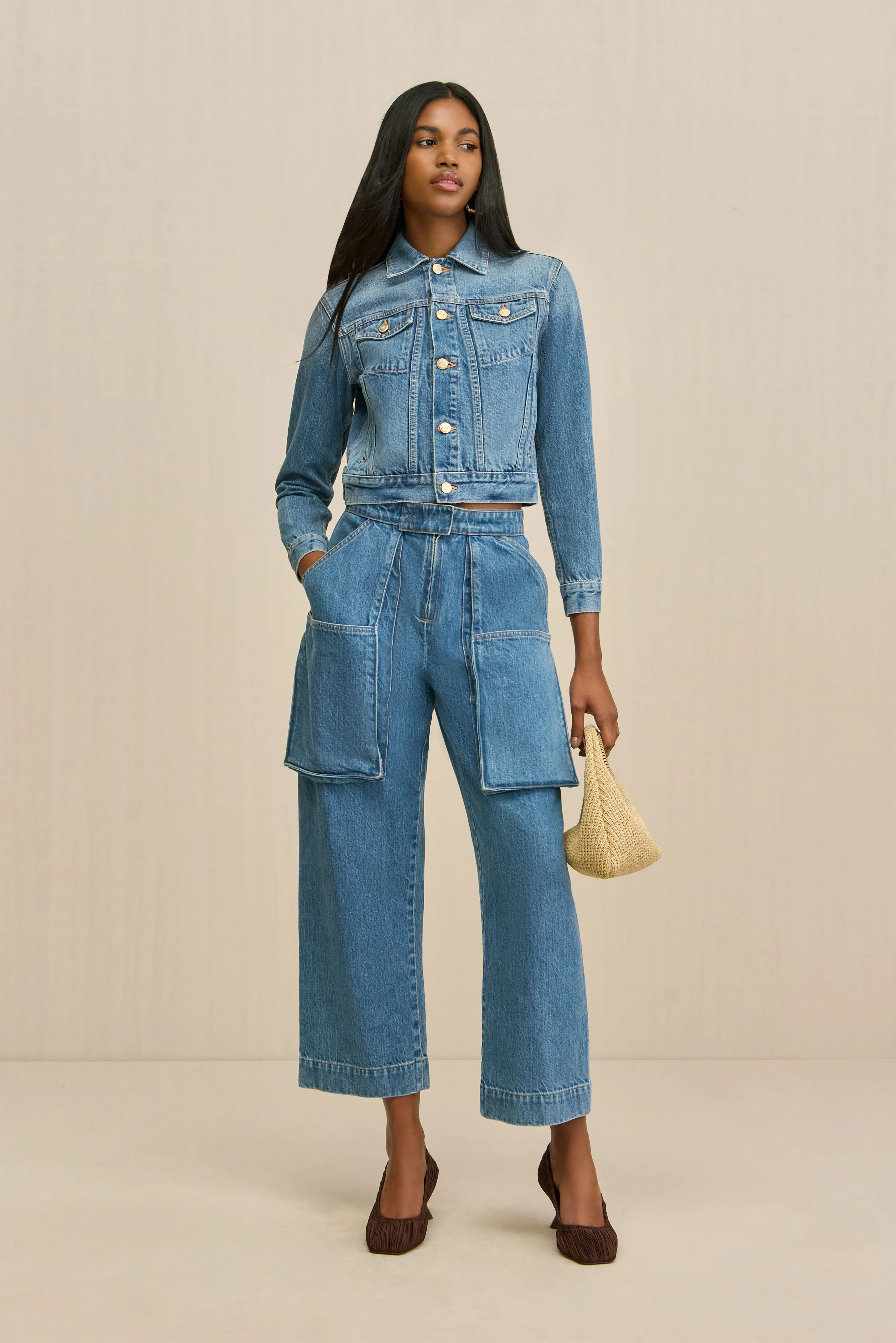 TOPANGA JEAN - MEDIUM STONE WASH