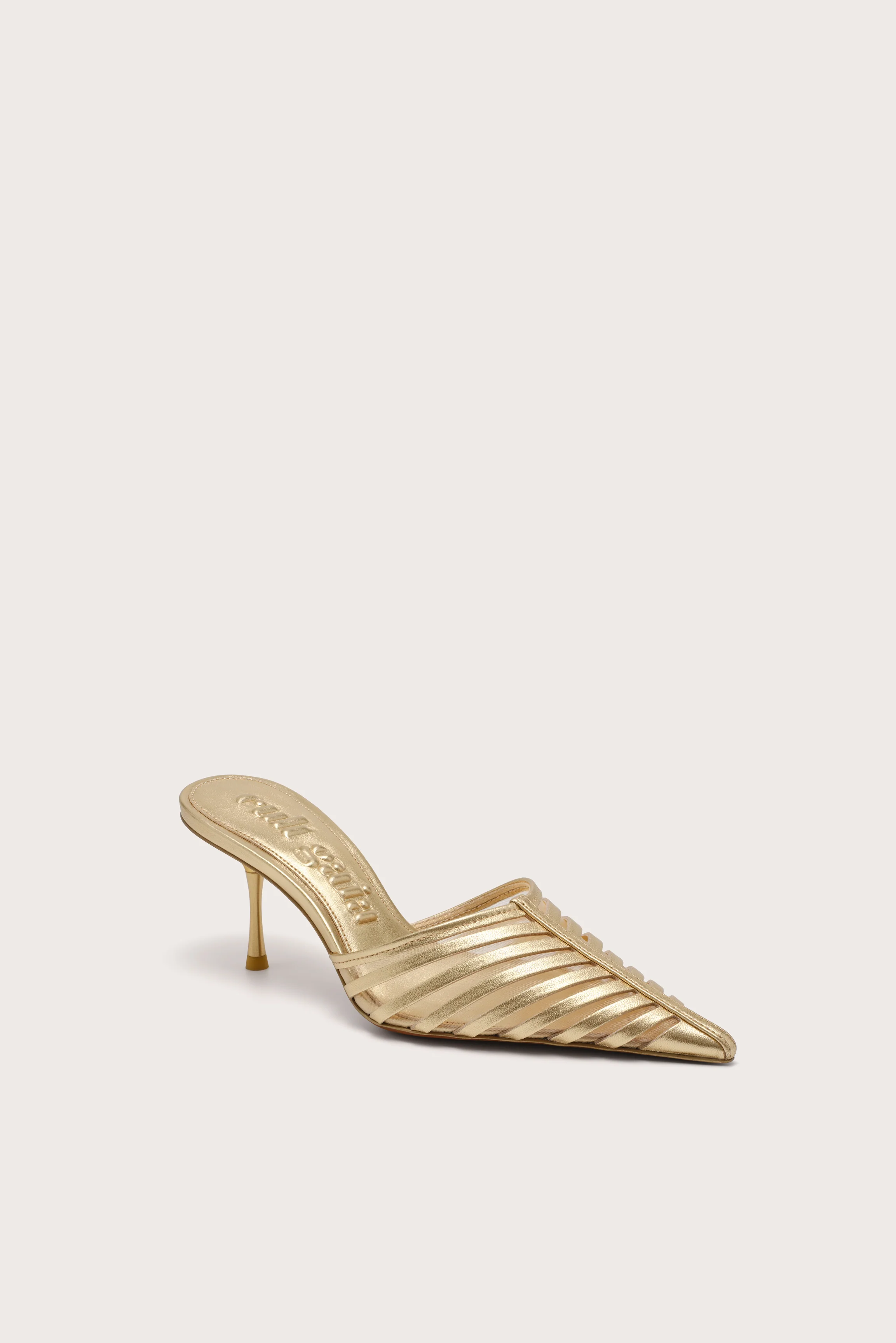 VIERA MULE - BRASS