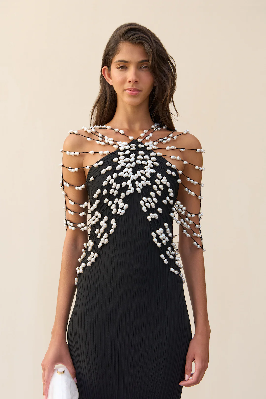 CECELIA KNIT DRESS - BLACK