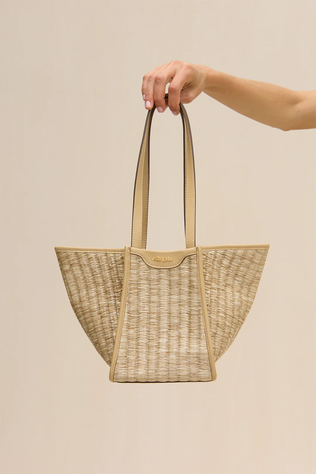 SMALL SADIE TOTE - WHEAT