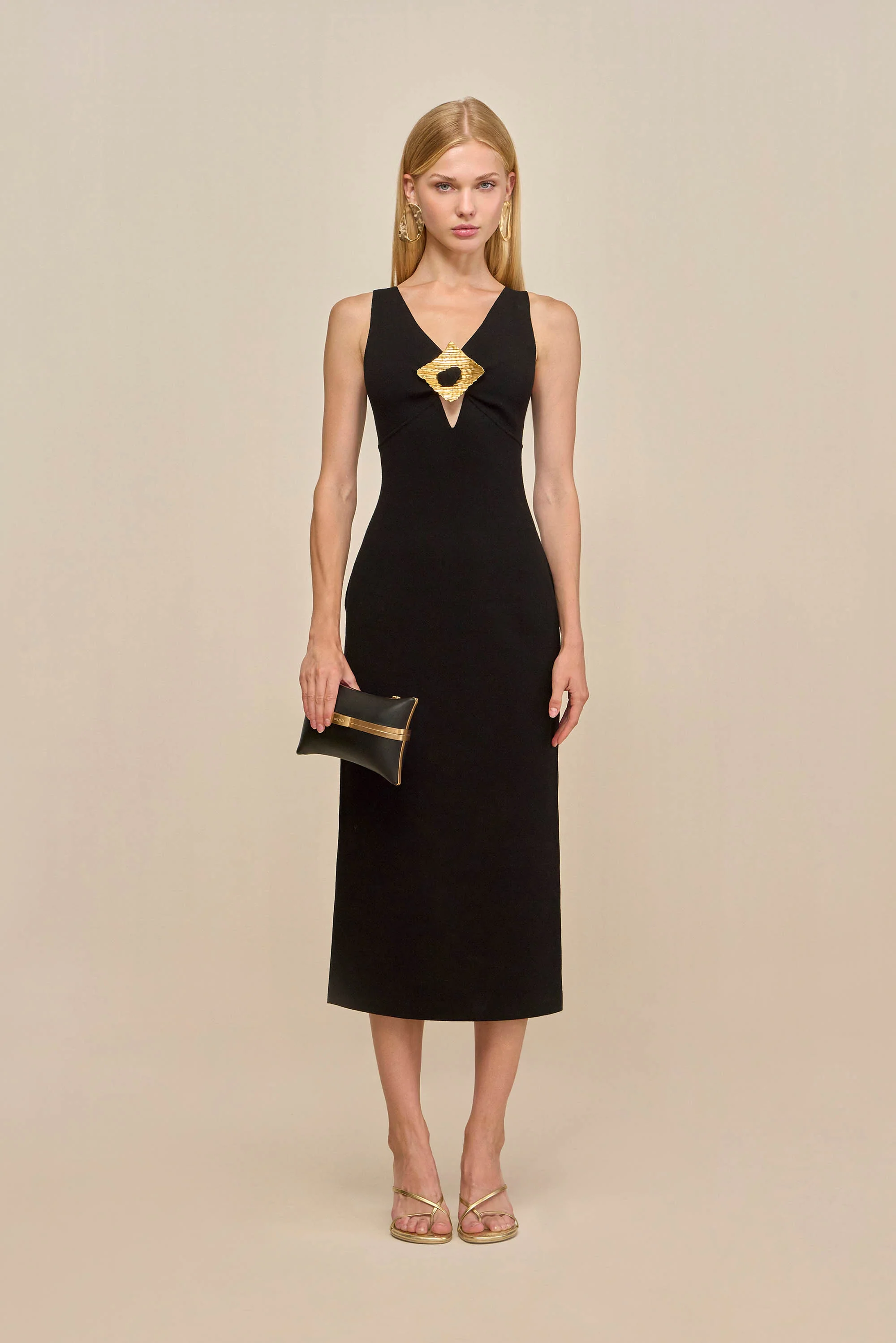 MARLA KNIT DRESS - BLACK