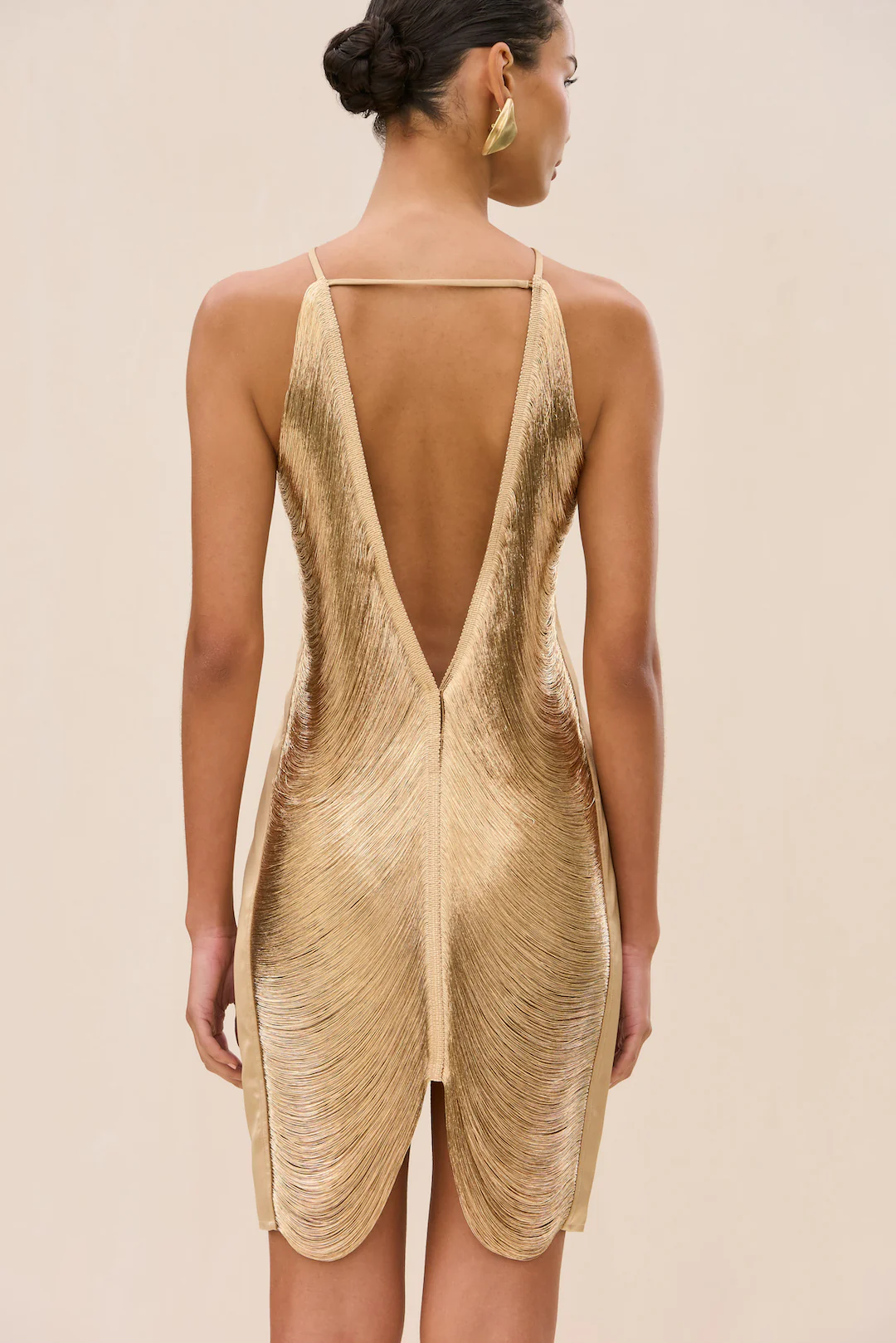 MARA DRESS - LIGHT GOLD