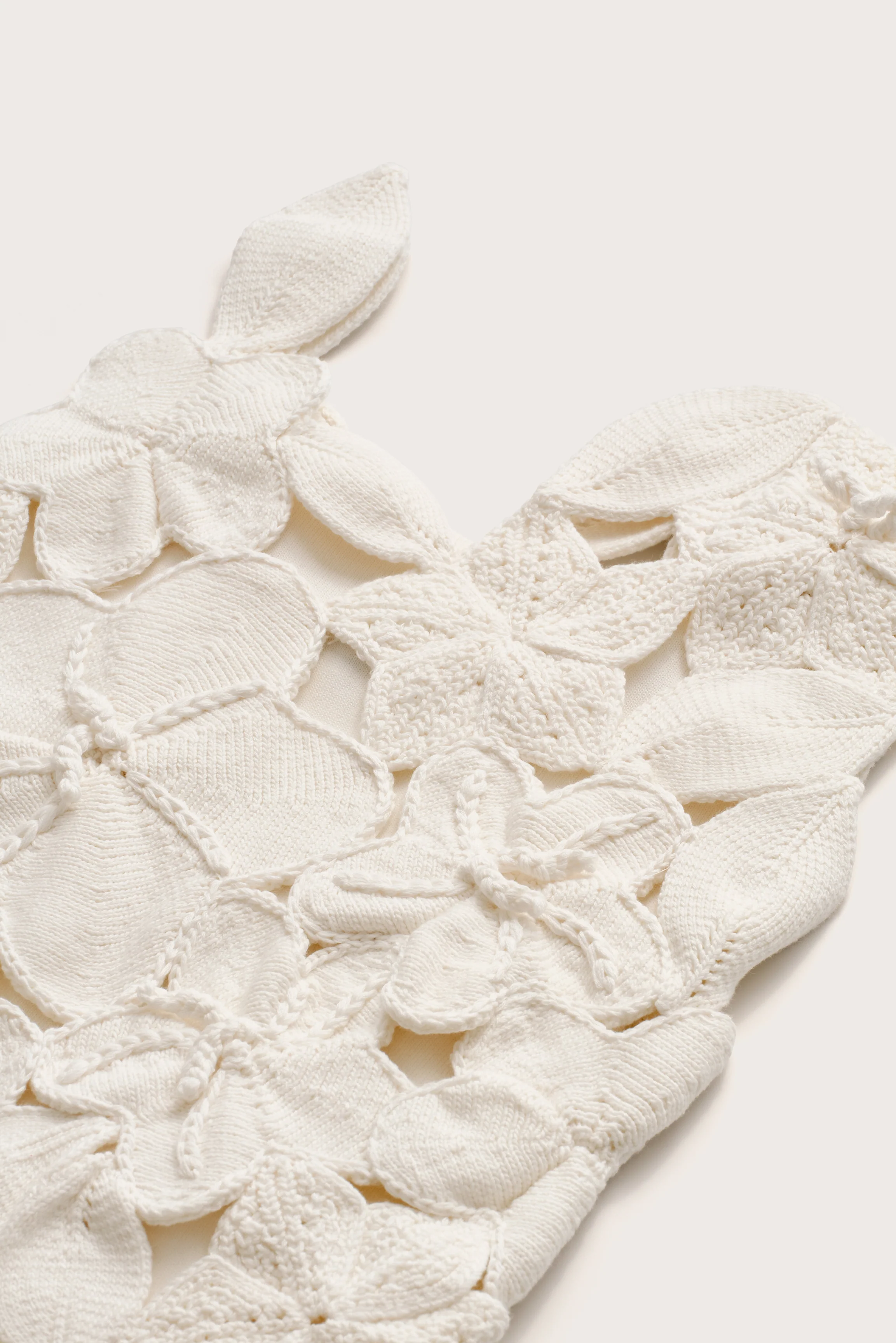 KIDS MEIRA DRESS - OFF WHITE