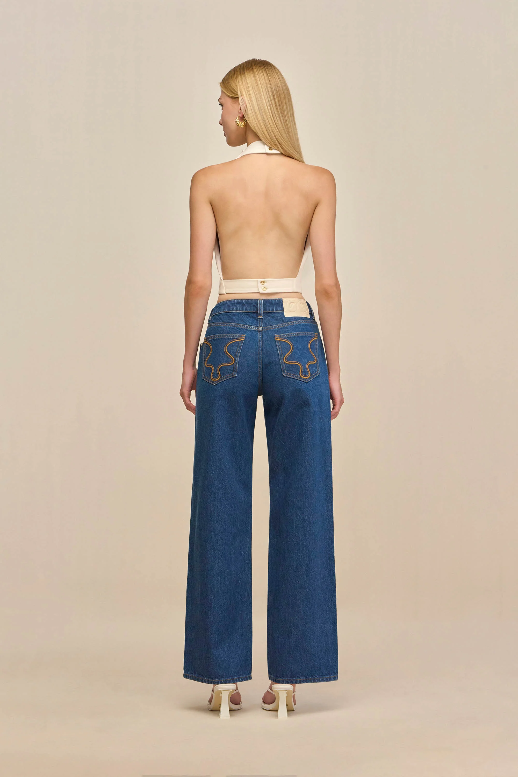 ADRIENNE TOP - SEASHELL