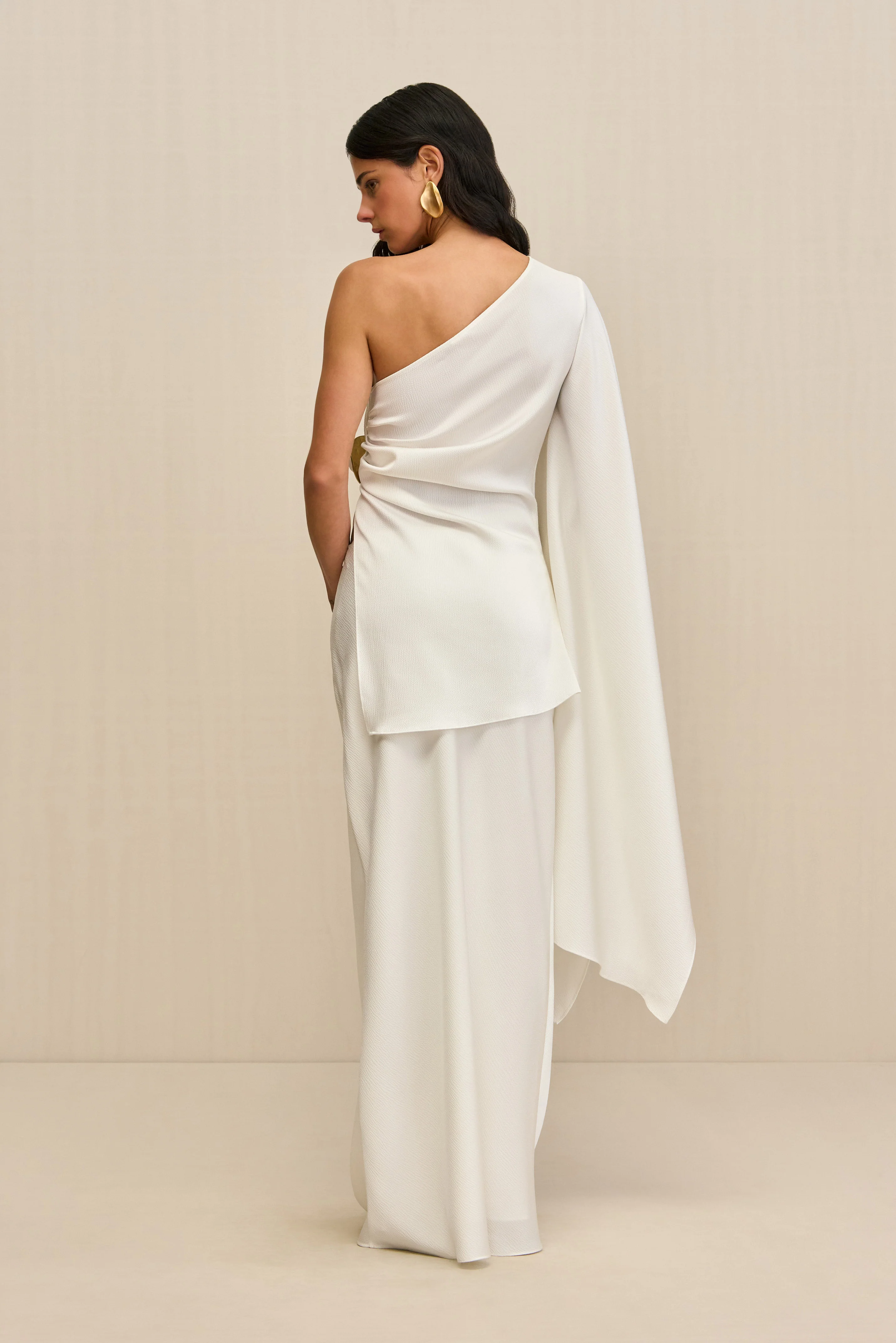 CHANTEL SKIRT - OFF WHITE