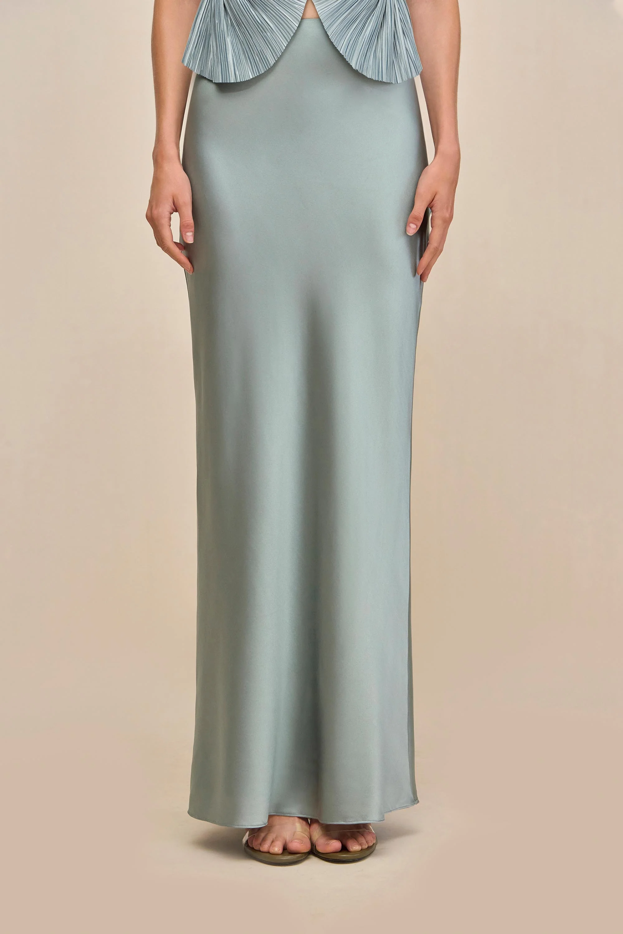 CHANTEL SKIRT - CELADON