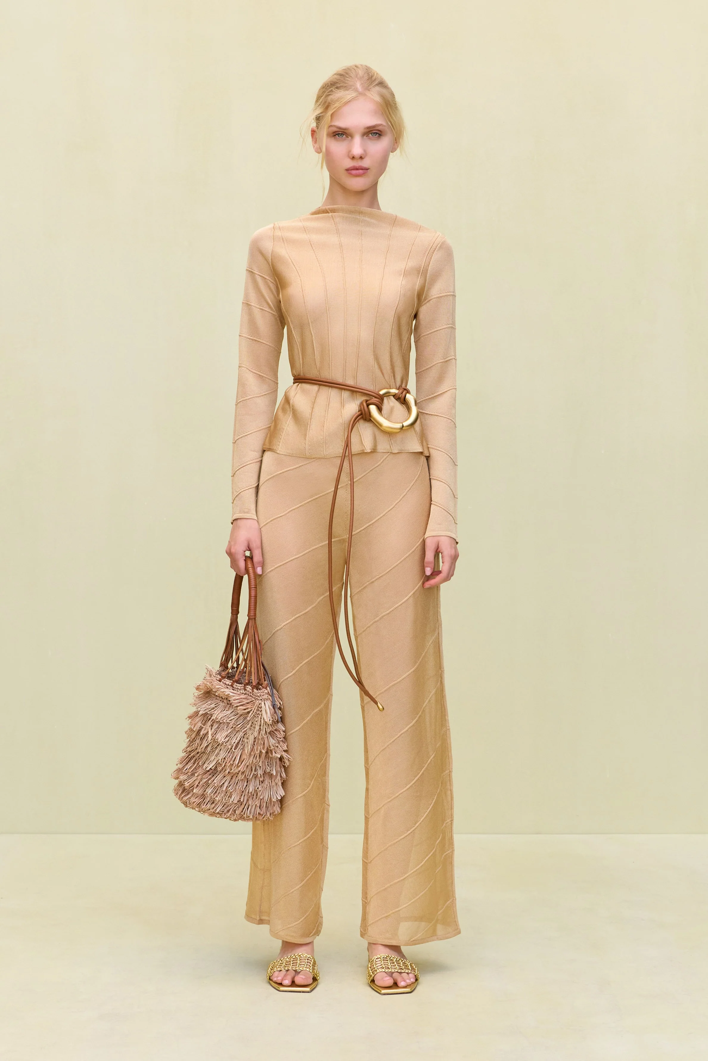 MILADIA SHOULDER BAG - TOASTED NATURAL