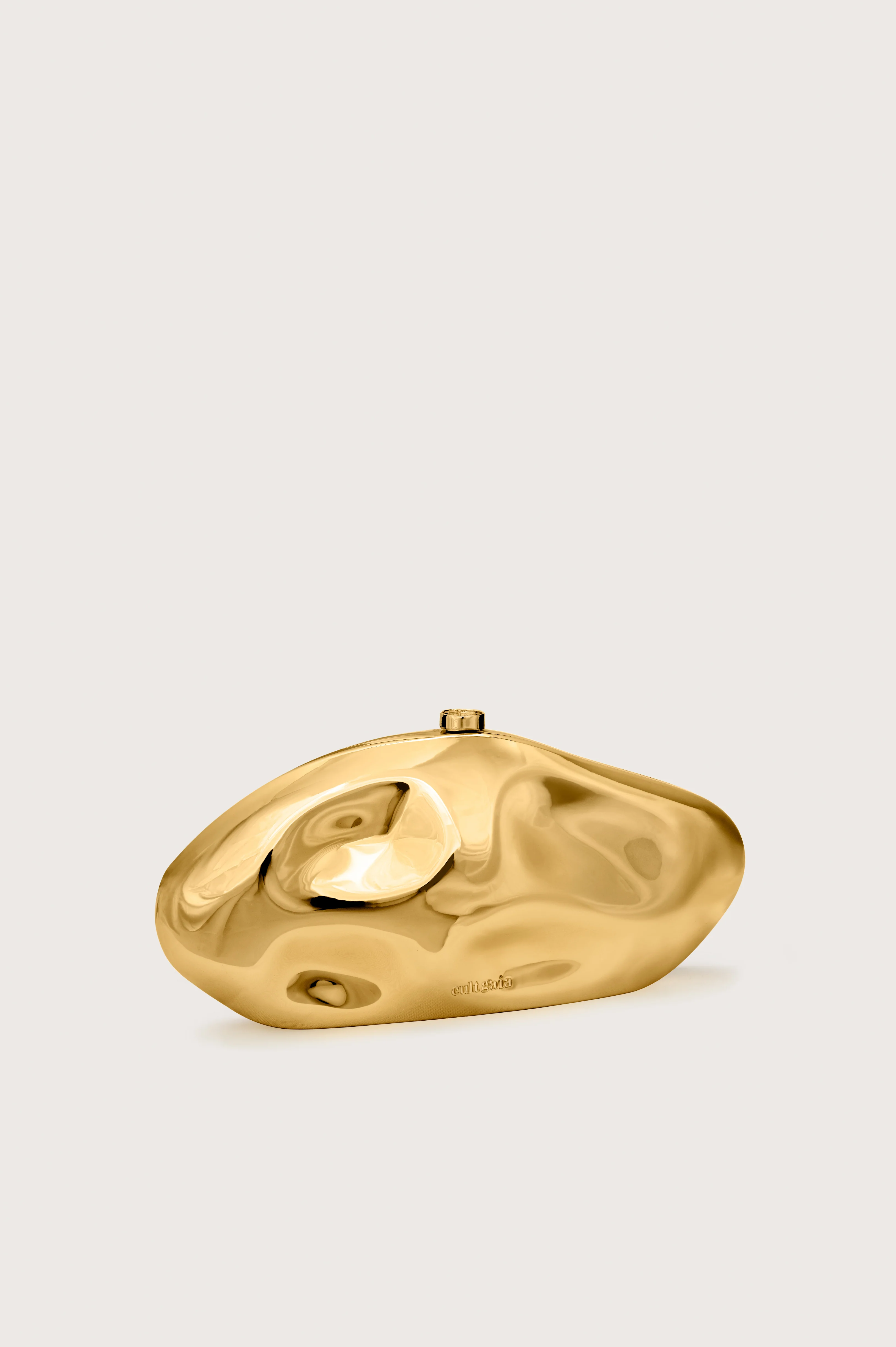 THE CALDERA CLUTCH - SHINY GOLD