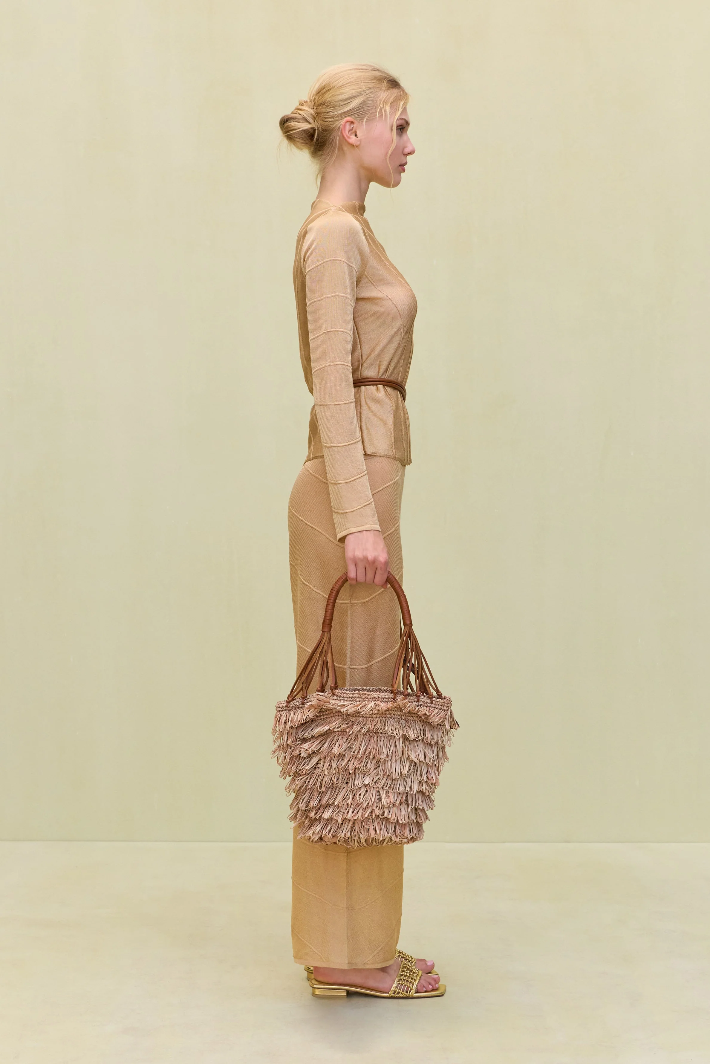 MILADIA SHOULDER BAG - TOASTED NATURAL