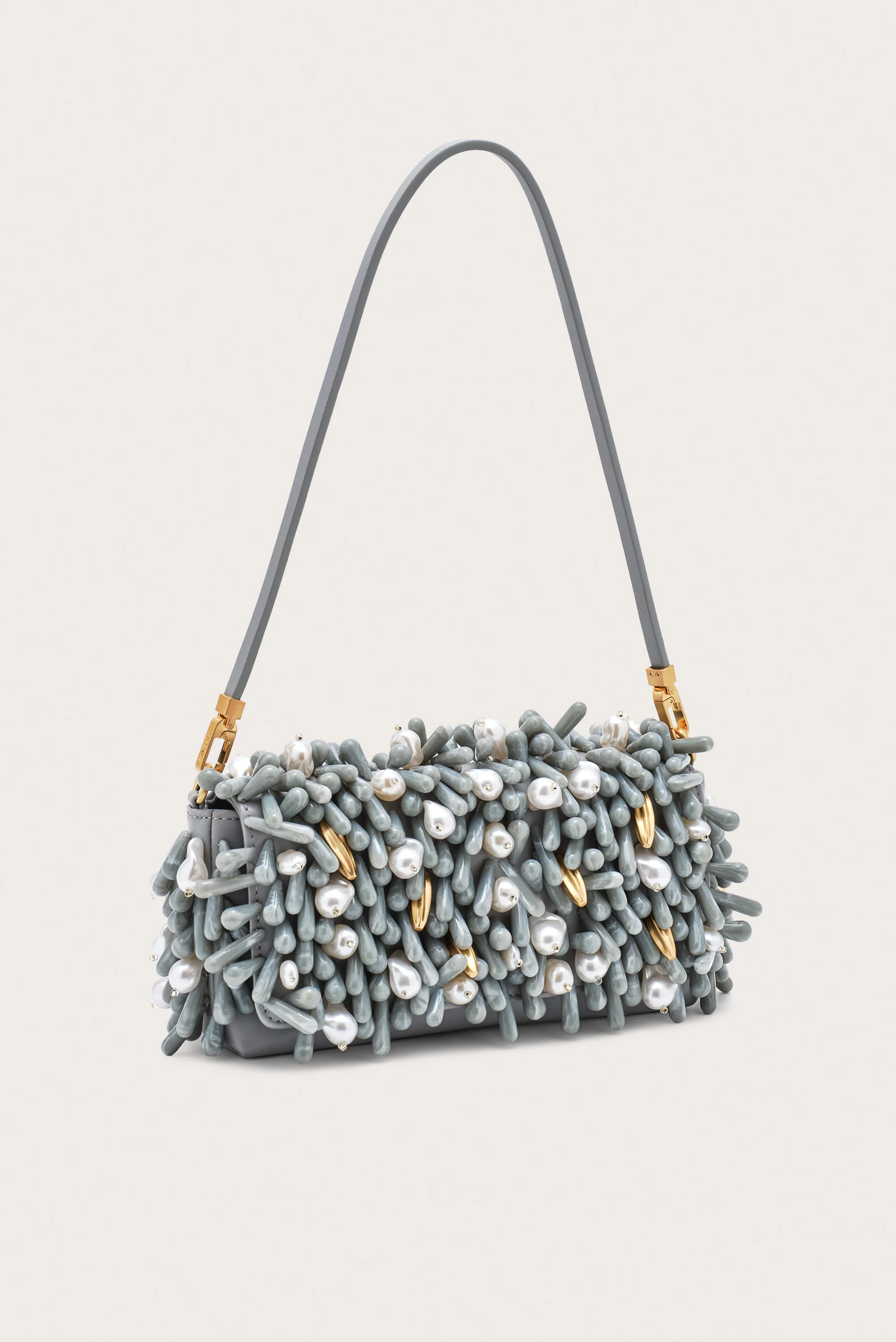 PERLA SHOULDER BAG - CELADON MULTI