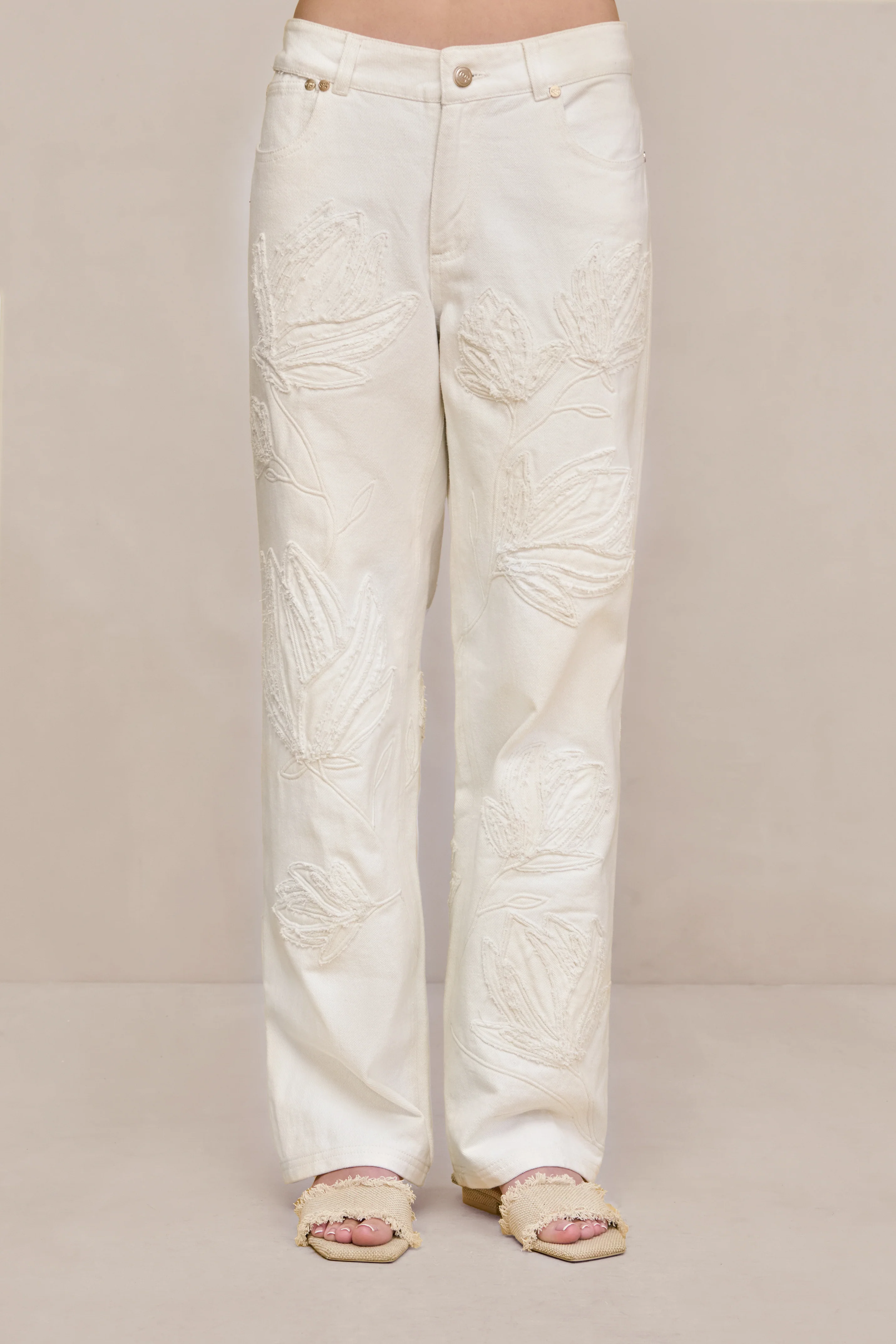 FLO JEAN - OFF WHITE