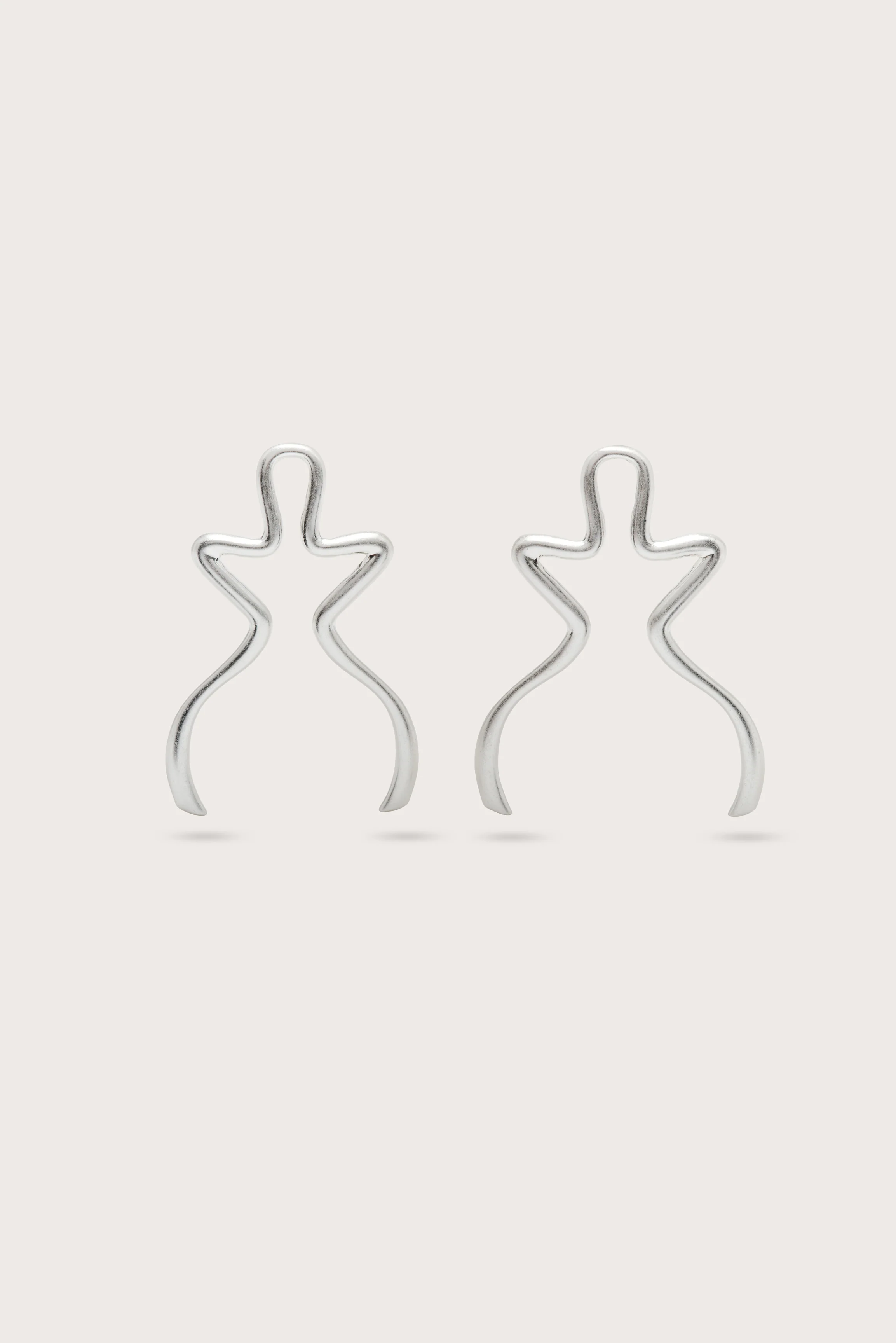 VALMA EARRING - ANTIQUE SILVER