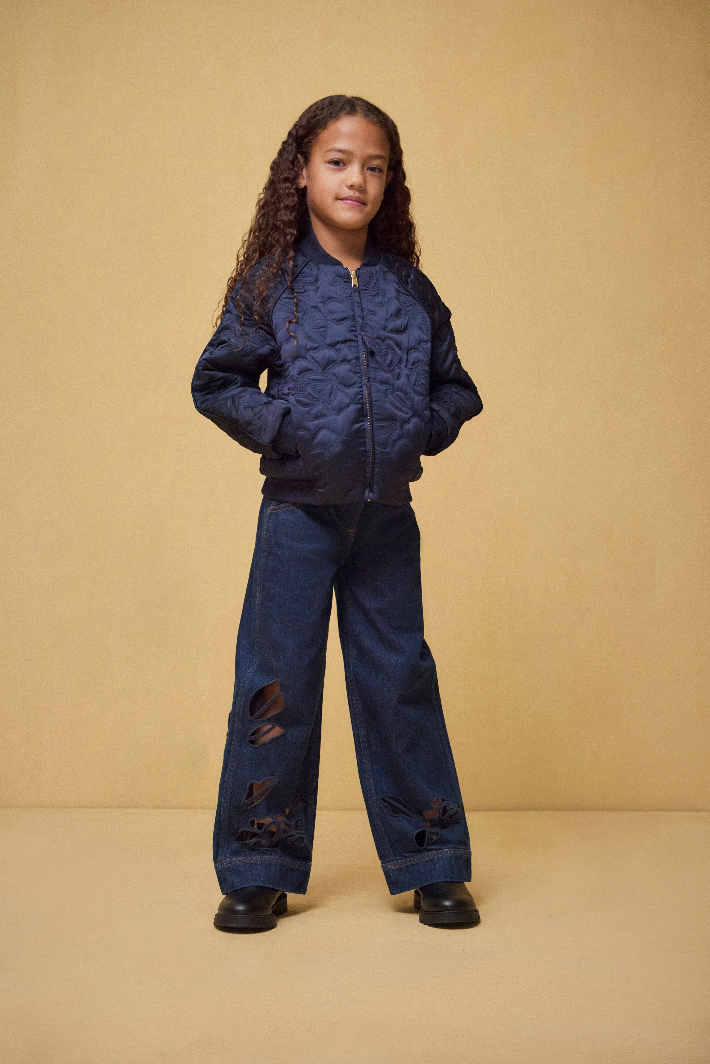 KIDS LILITH BOMBER - DEEP LAKE