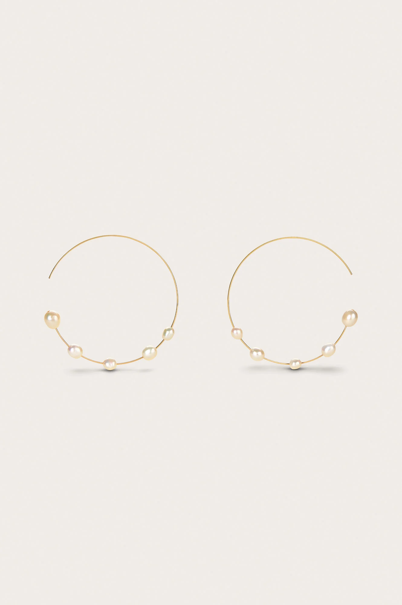 NUBIA XL EARRING - PEARL