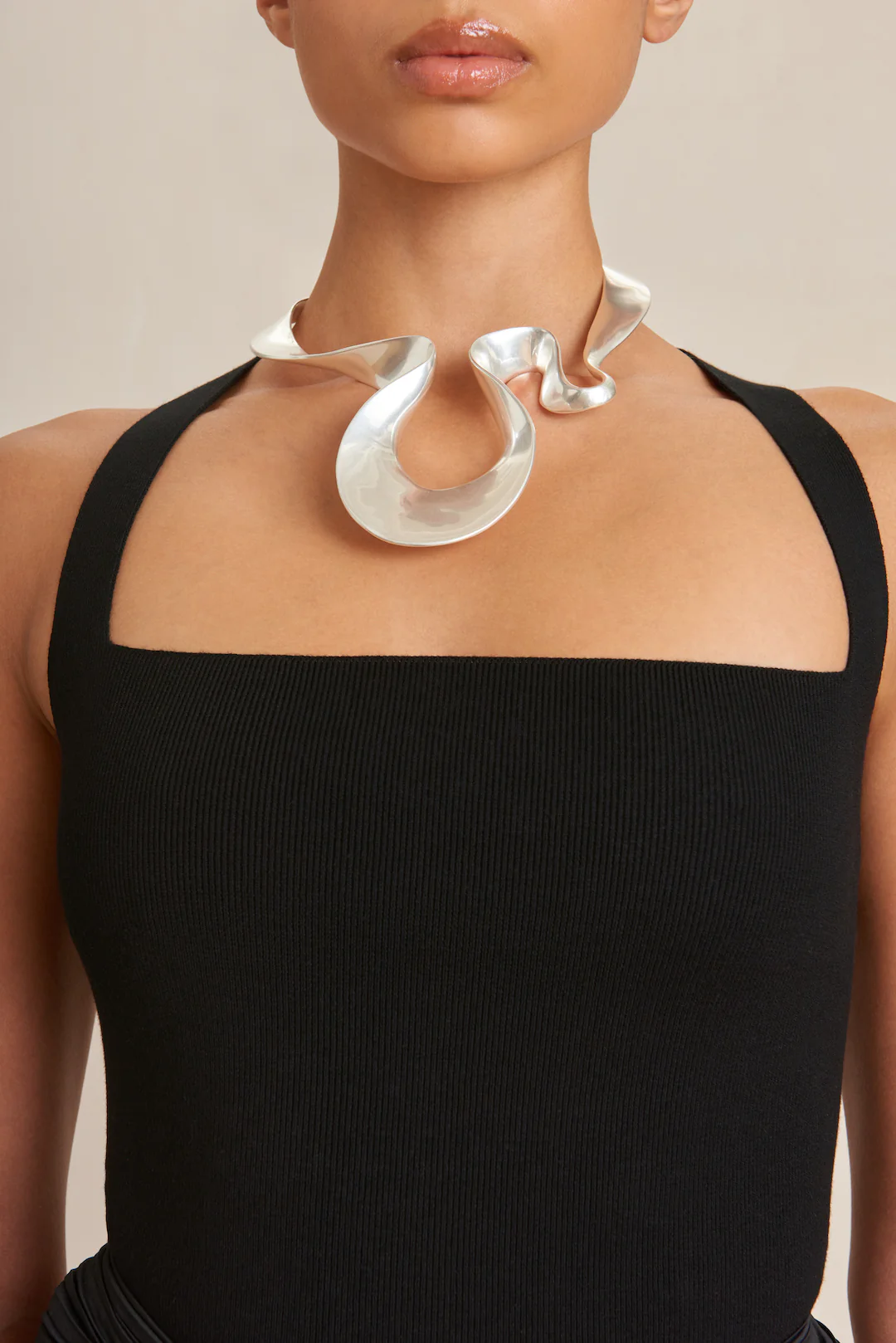 RUE CHOKER - ANTIQUE SILVER