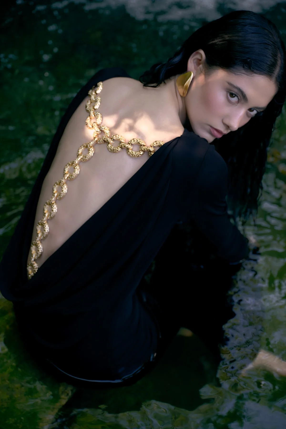 ROZALIA GOWN - BLACK