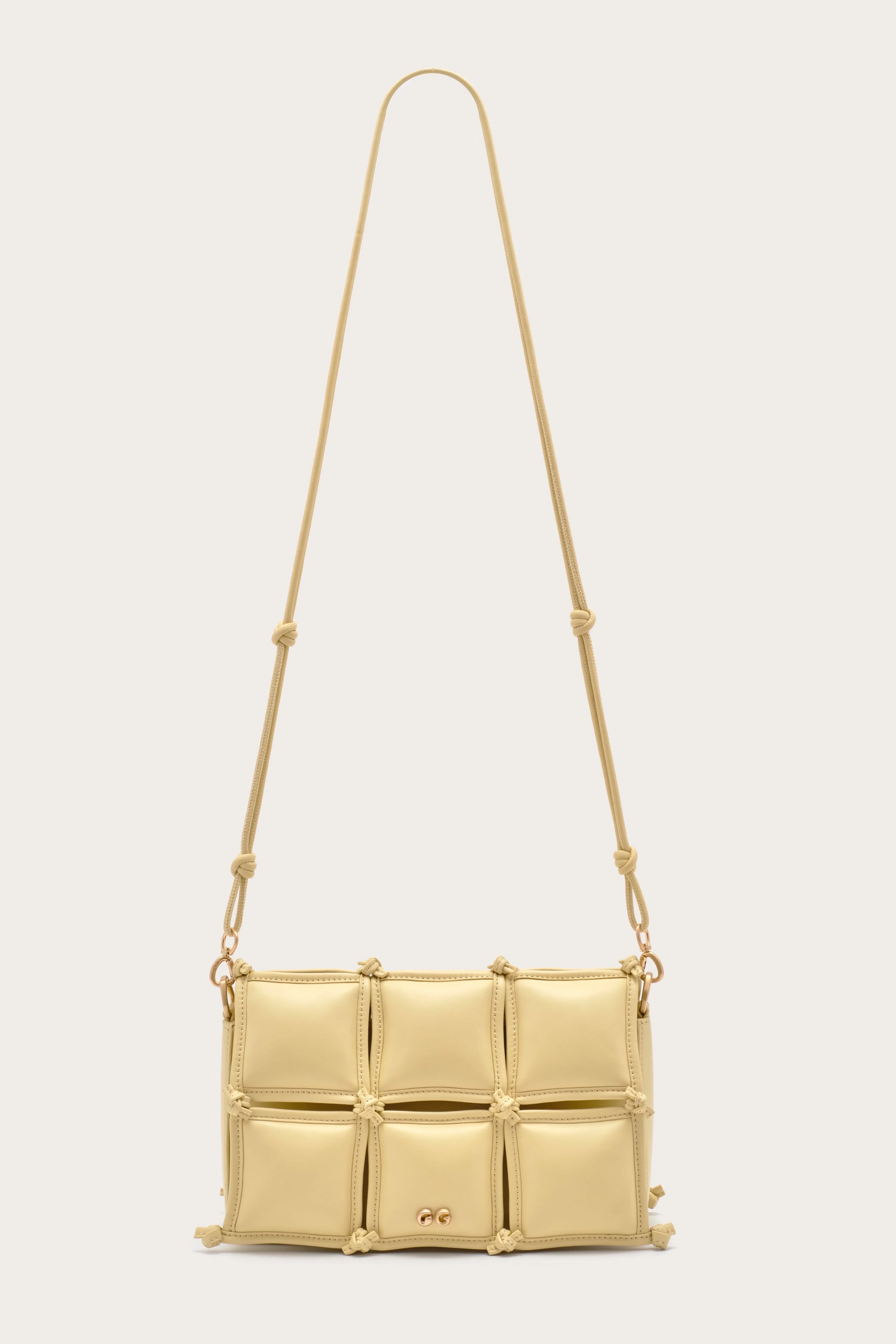 GAIA'S PUFF CROSSBODY BAG - SABBIA