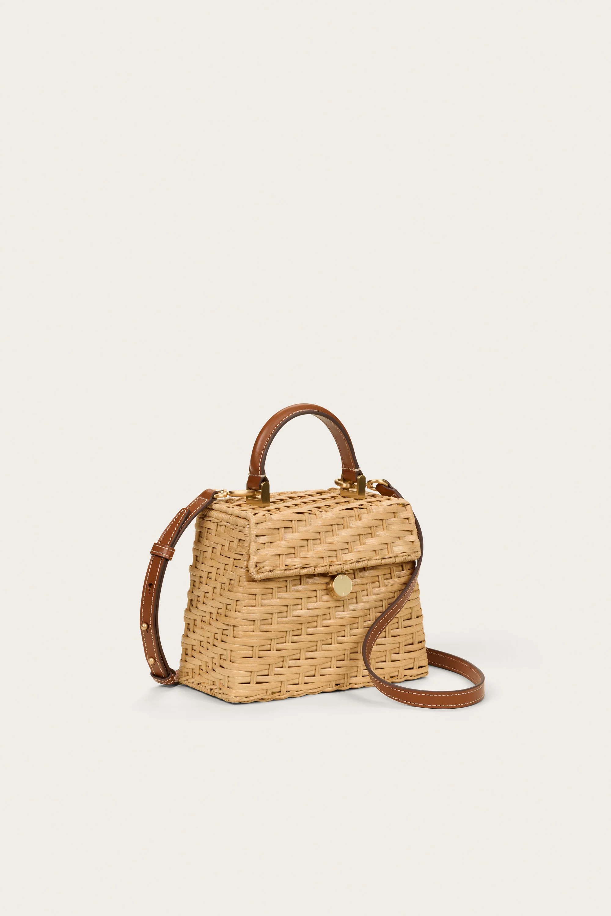 SYBIL CROSSBODY BAG - LIGHT TOASTED NATURAL
