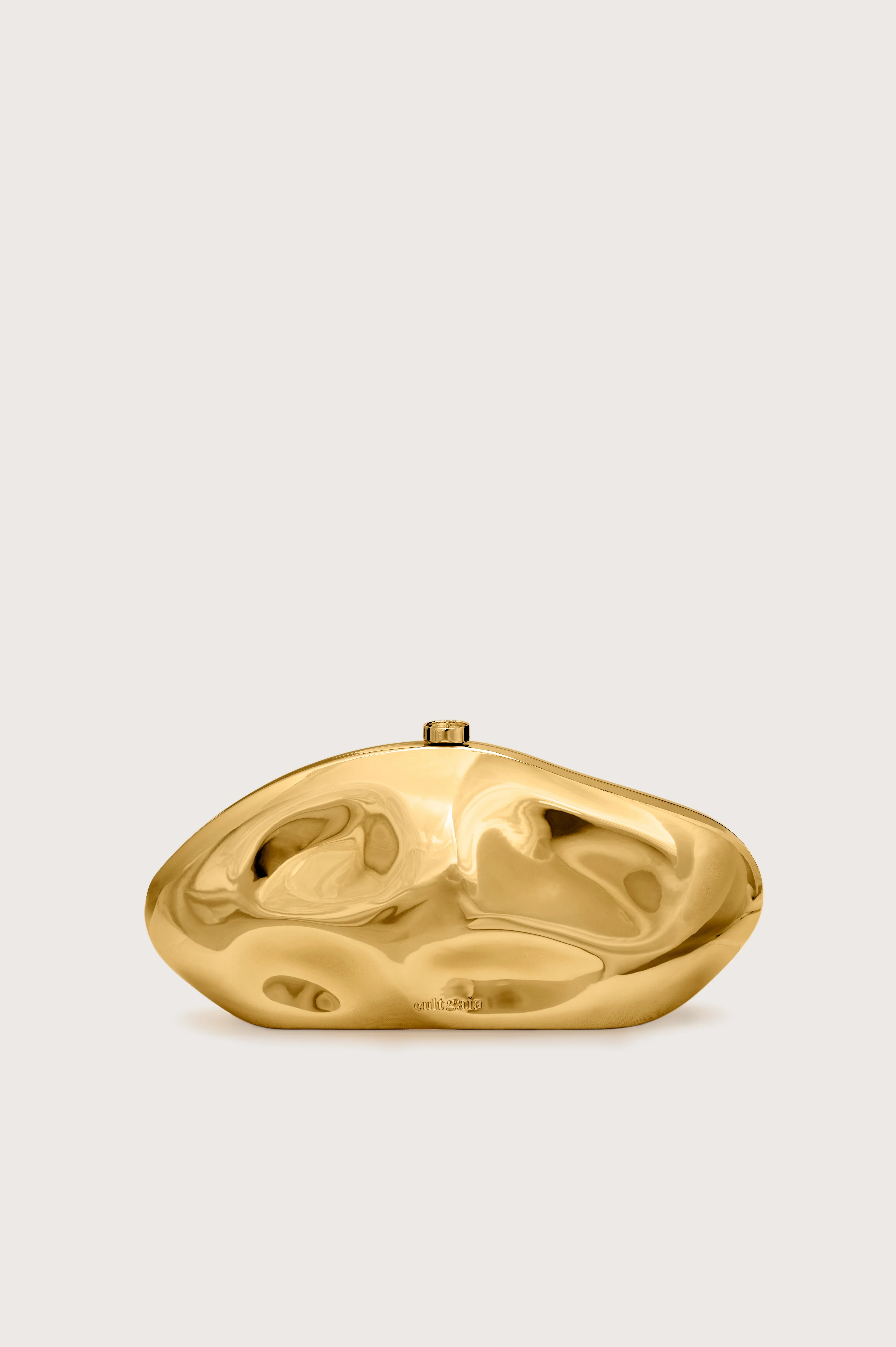 THE CALDERA CLUTCH - SHINY GOLD