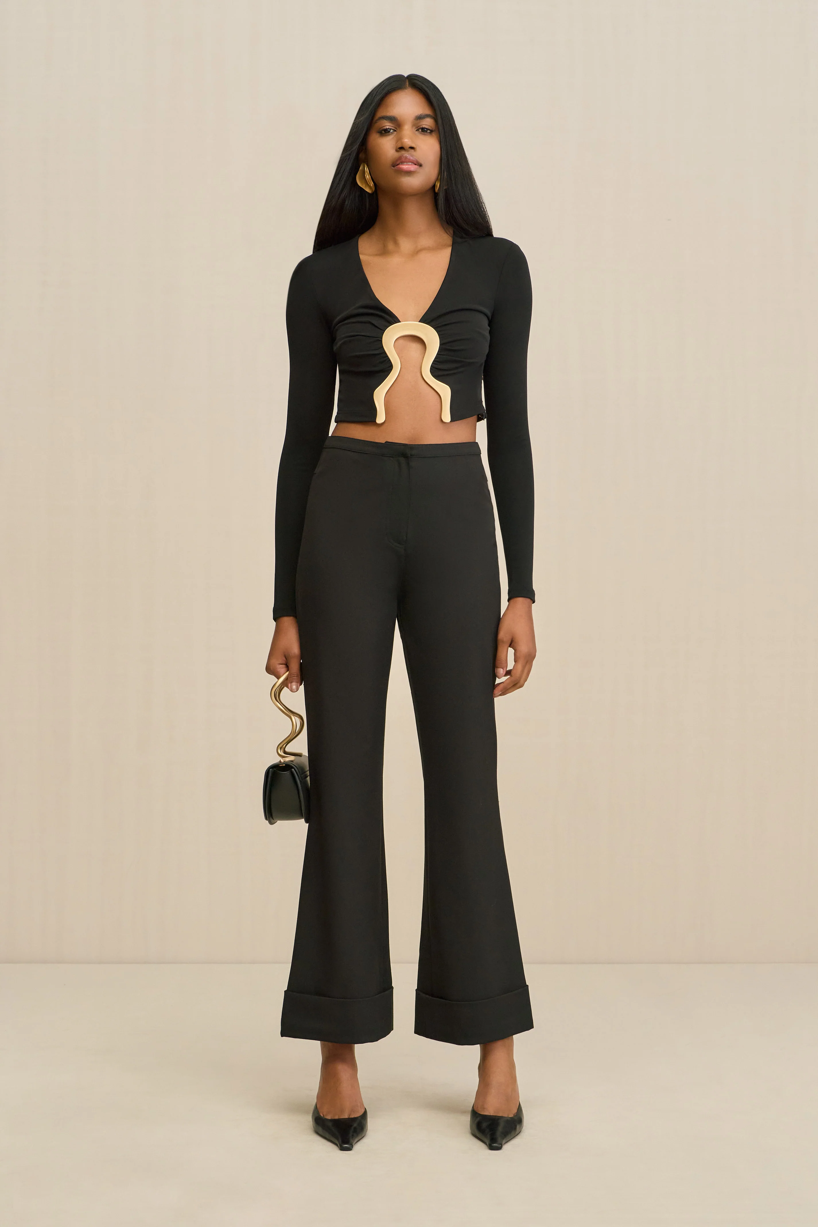 LAIA TOP - BLACK