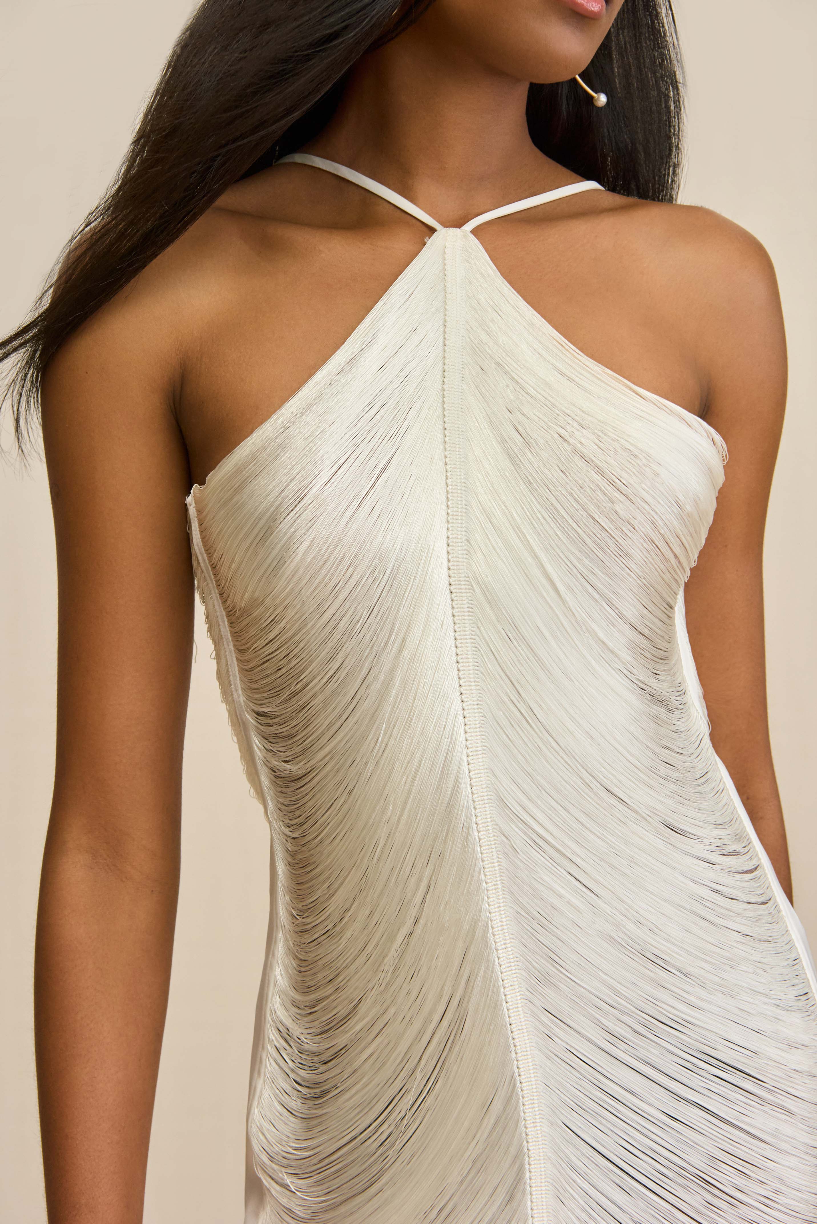 MARA DRESS - OFF WHITE