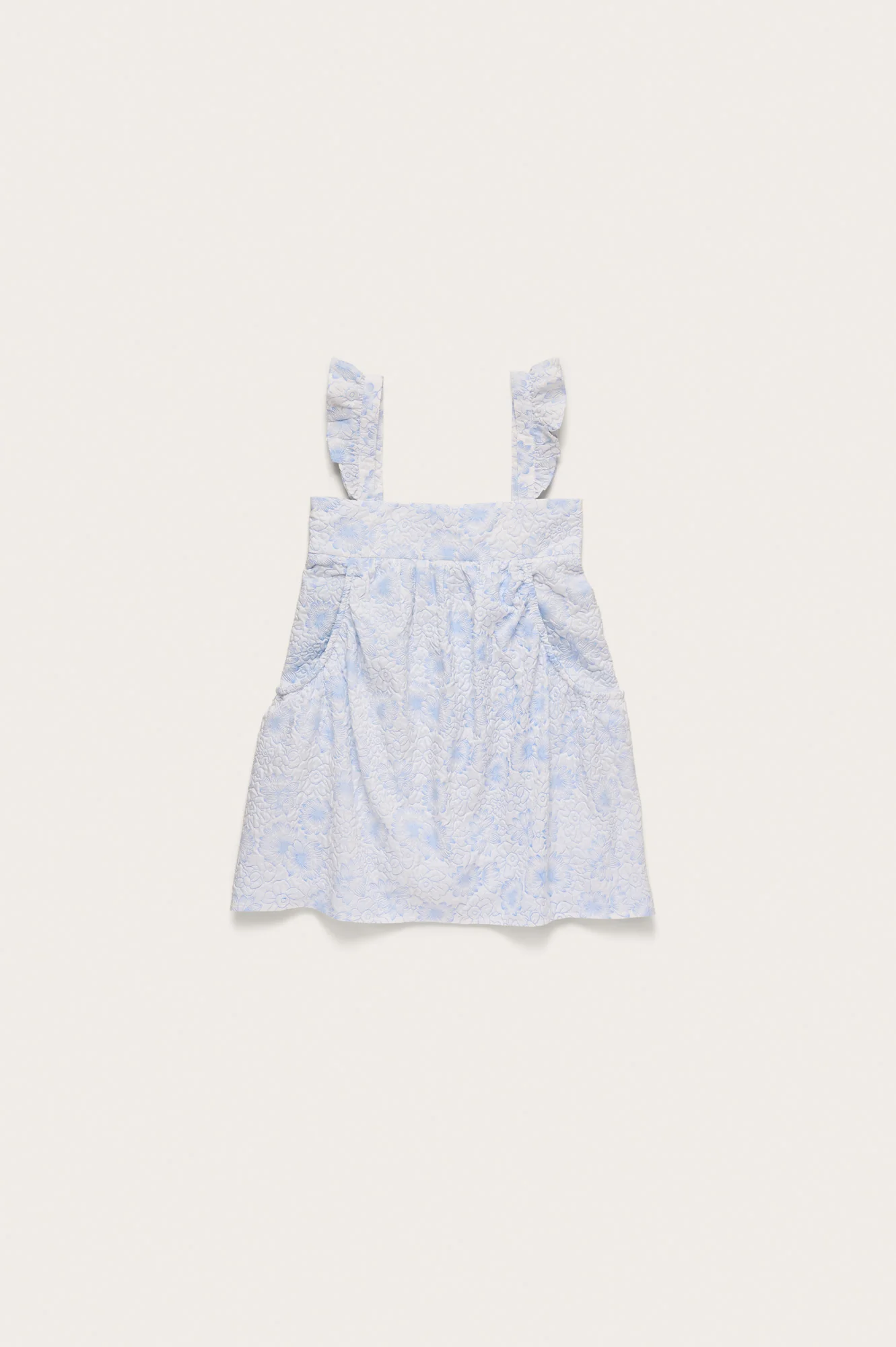 KIDS AMBRIA DRESS - COASTAL FLORAL PRINT