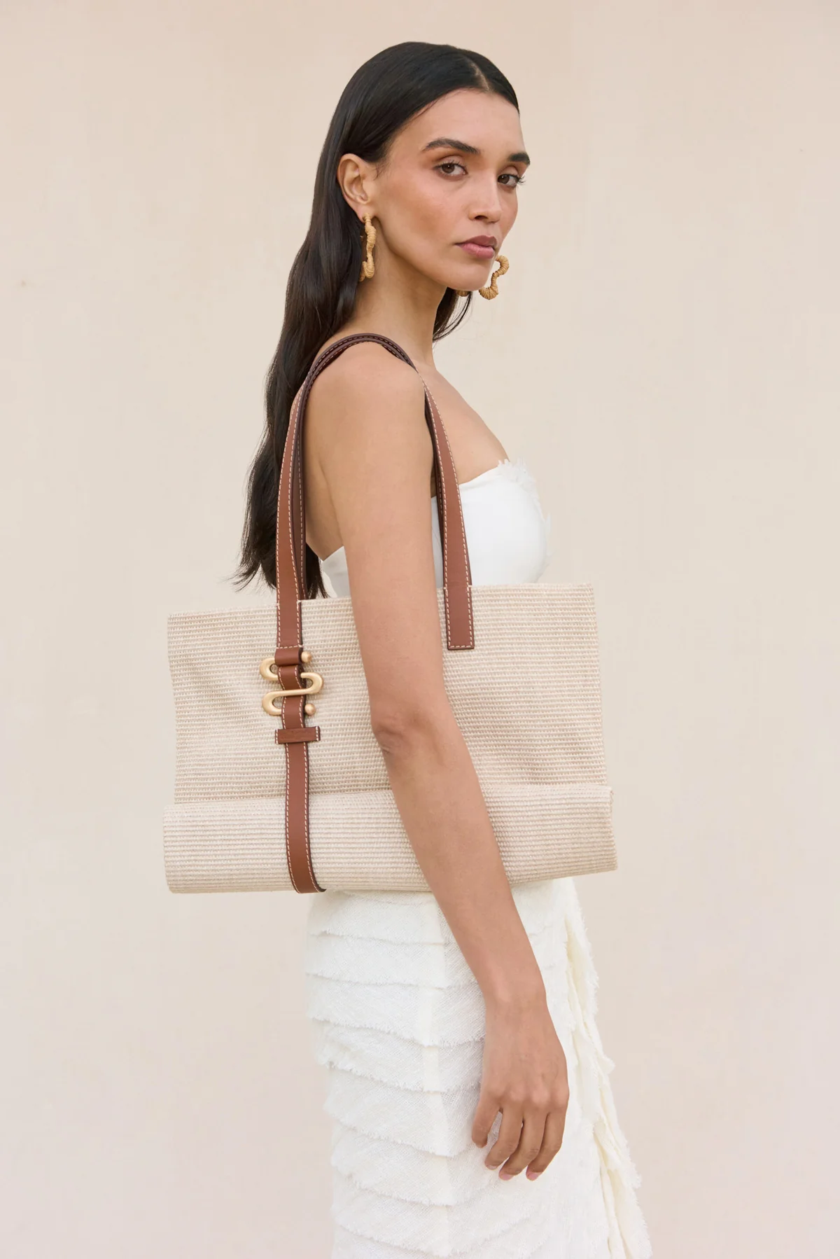 SANDY TOTE - CREAM
