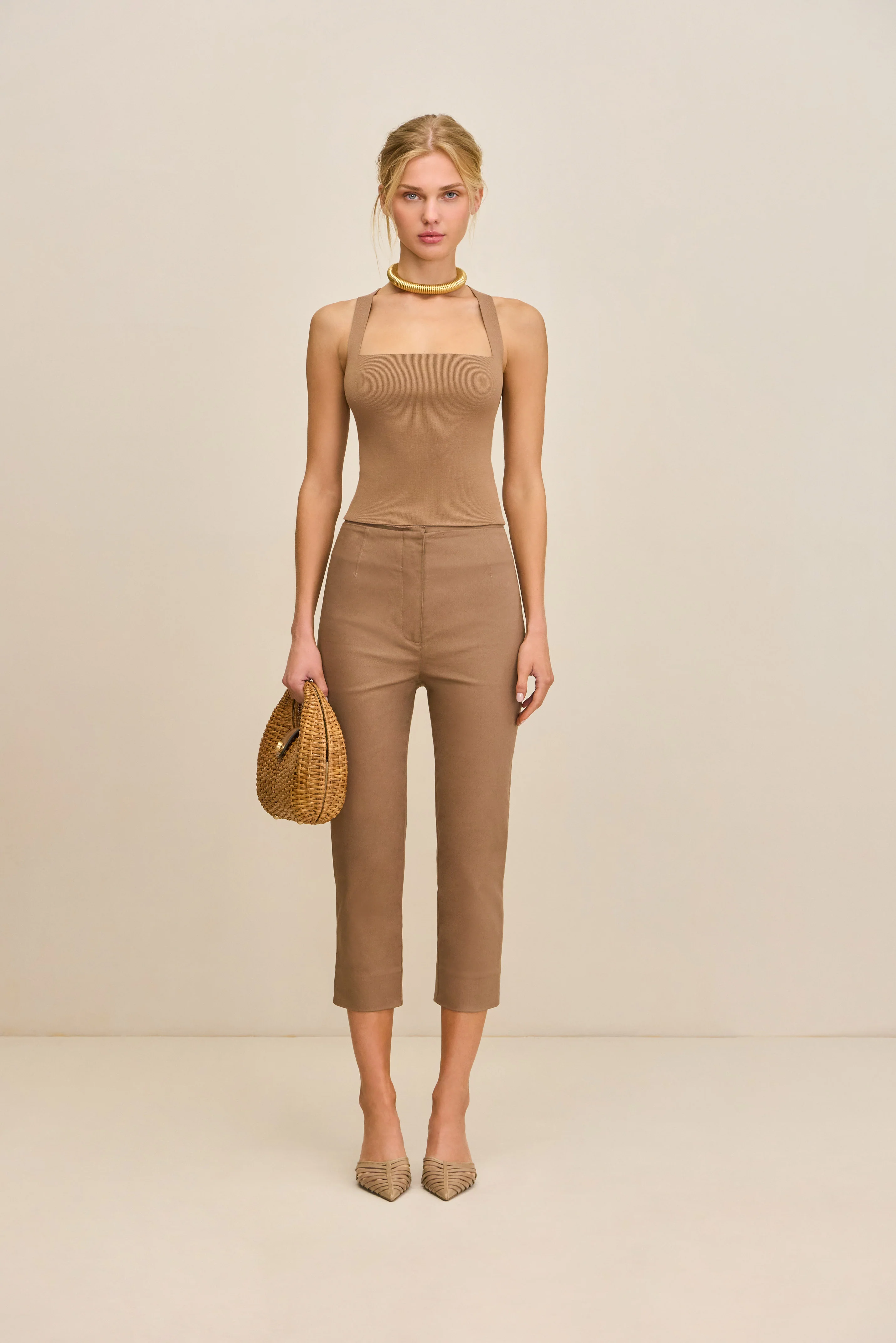 CRAWFORD KNIT TOP - MONTE