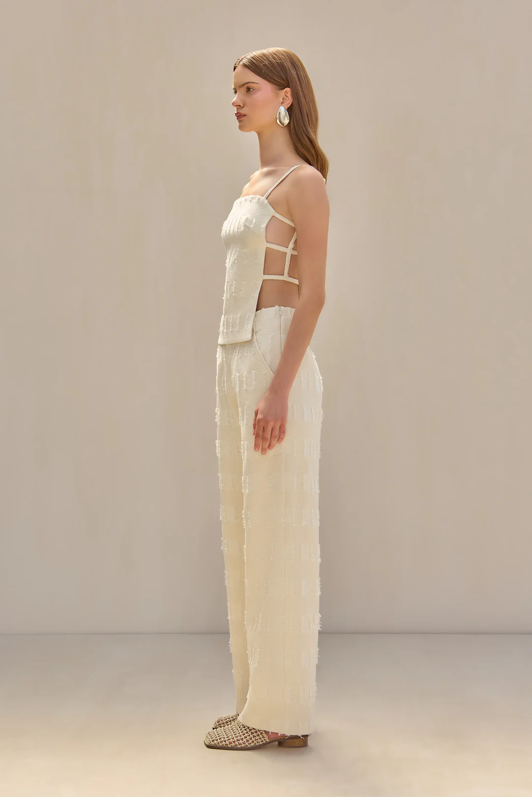 SIMONE TOP - OFF WHITE MULTI