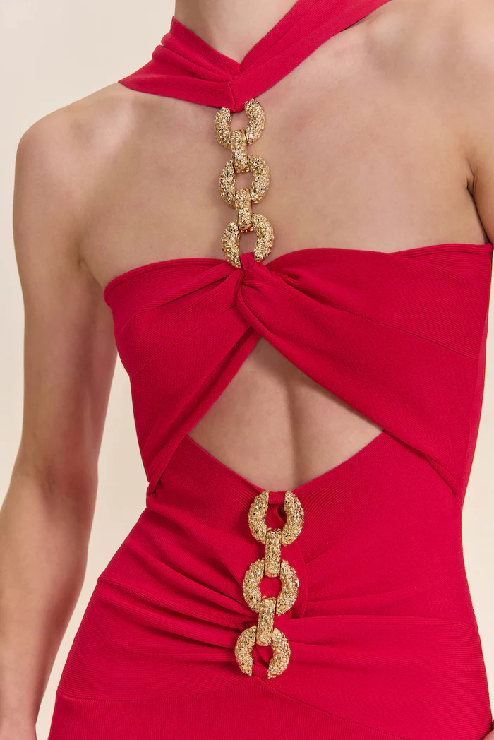 CRISTOS KNIT DRESS - LOLLIPOP