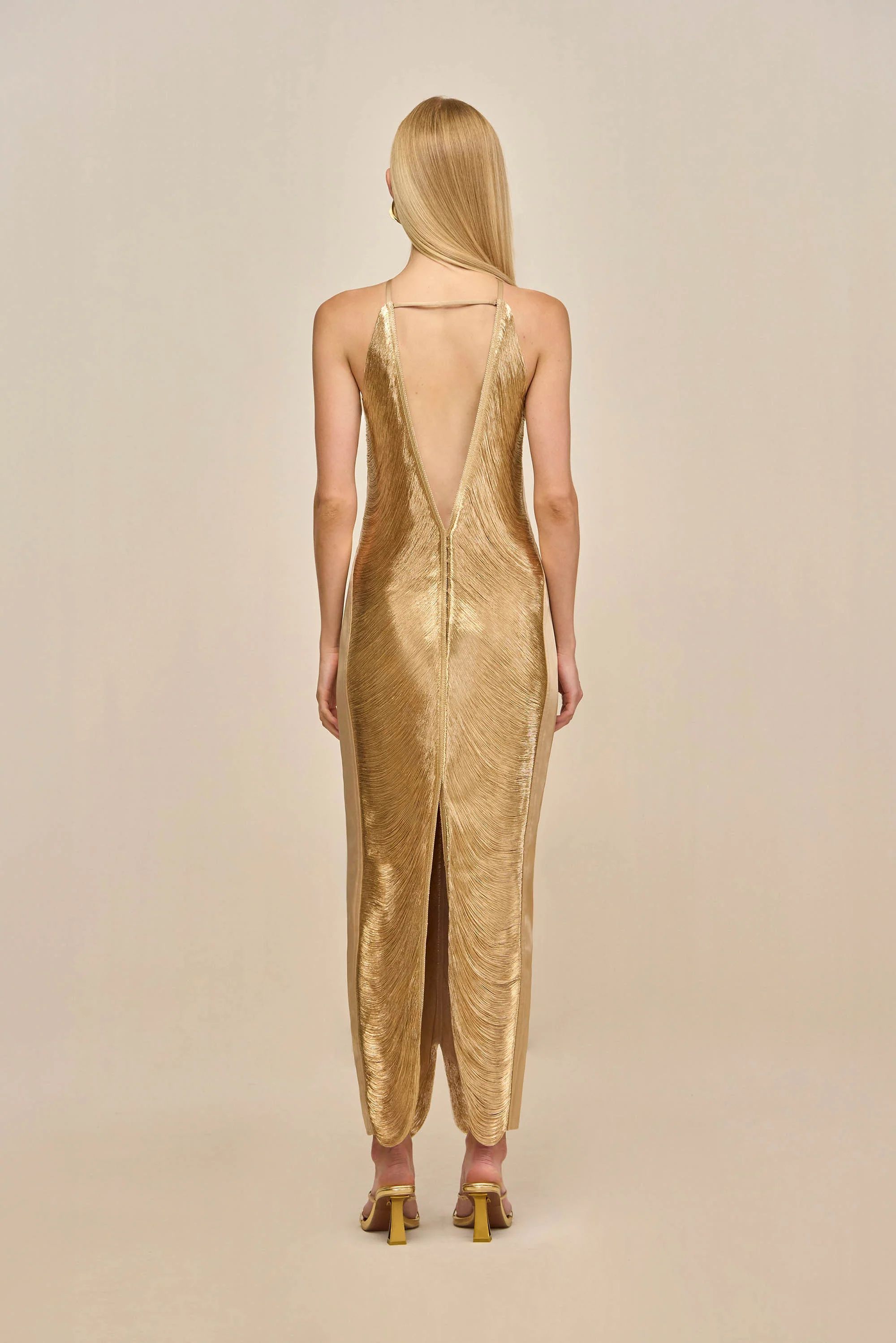 RENATA GOWN - LIGHT GOLD