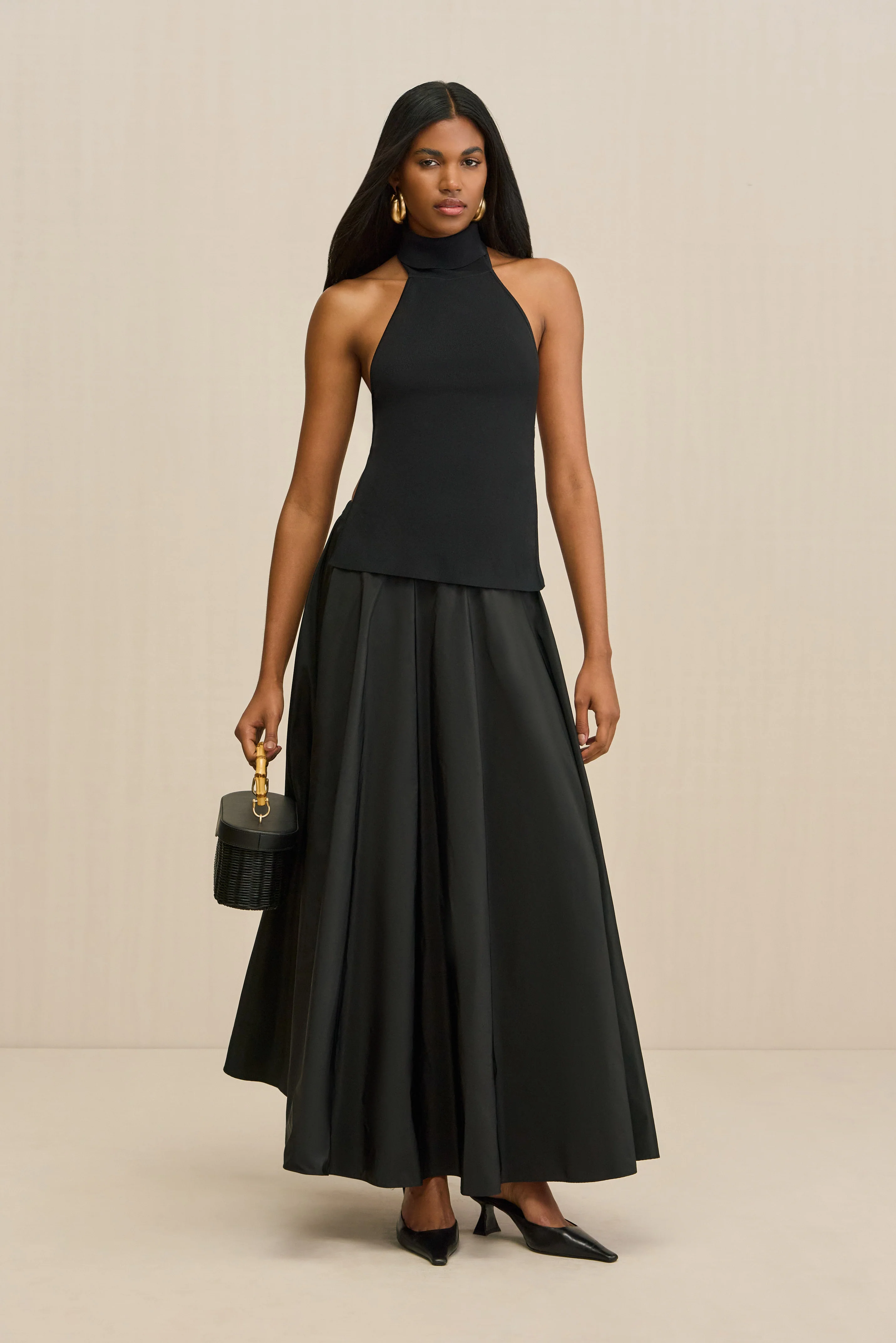 ROSALEE SKIRT - BLACK