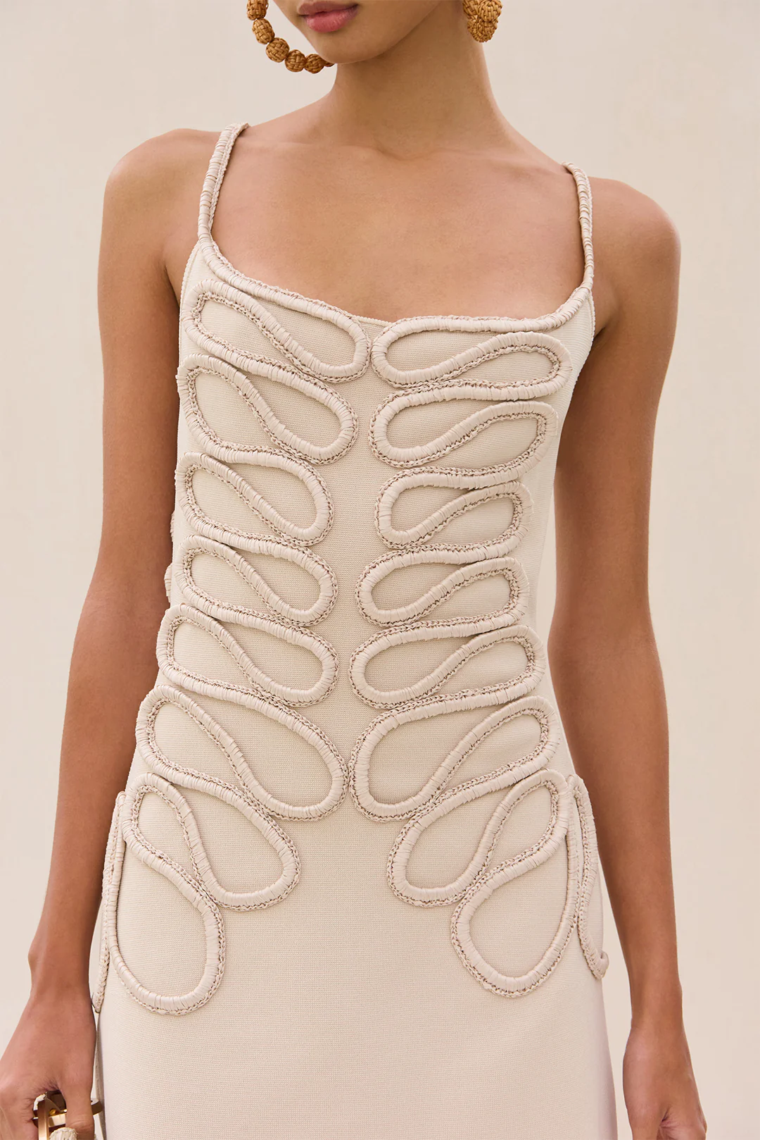 AIMEE KNIT DRESS - BEACH